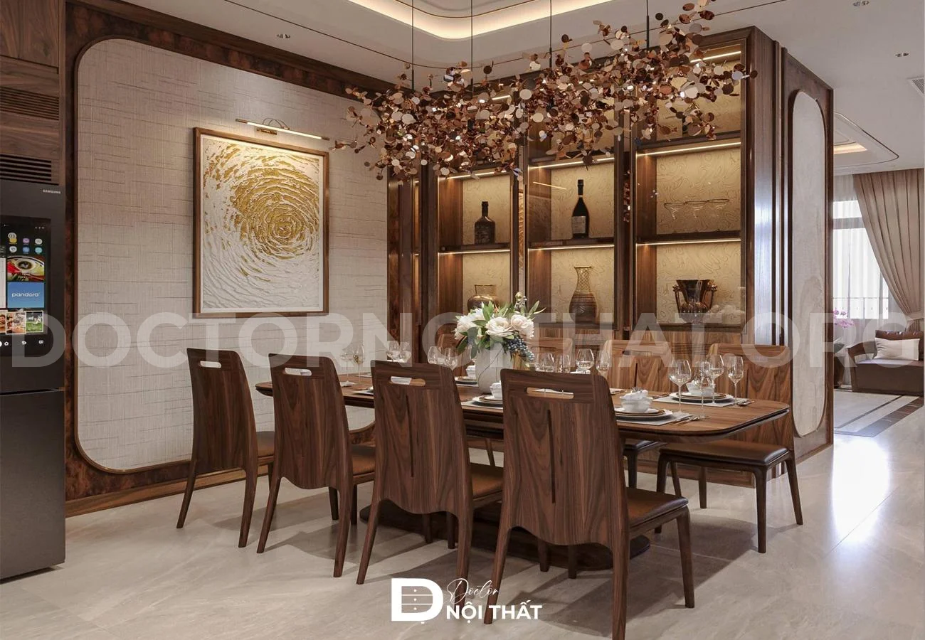 Dự án thi công nội thất biệt thự cao cấp 280m2 tại Tuyên Quang - Ảnh 5