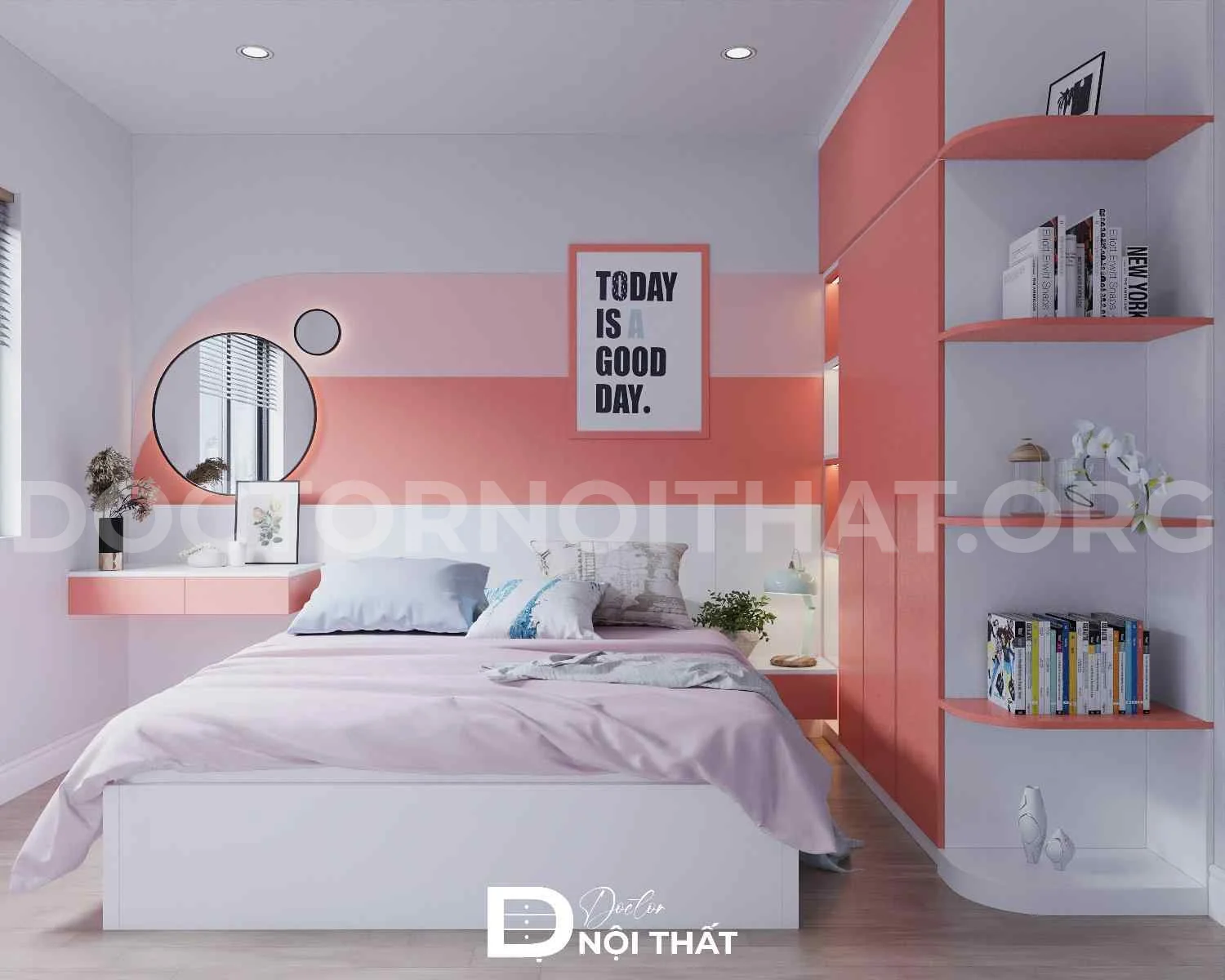 Dự án thiết kế chung cư 70m2 tòa IEC tại Thanh Trì - Ảnh 5