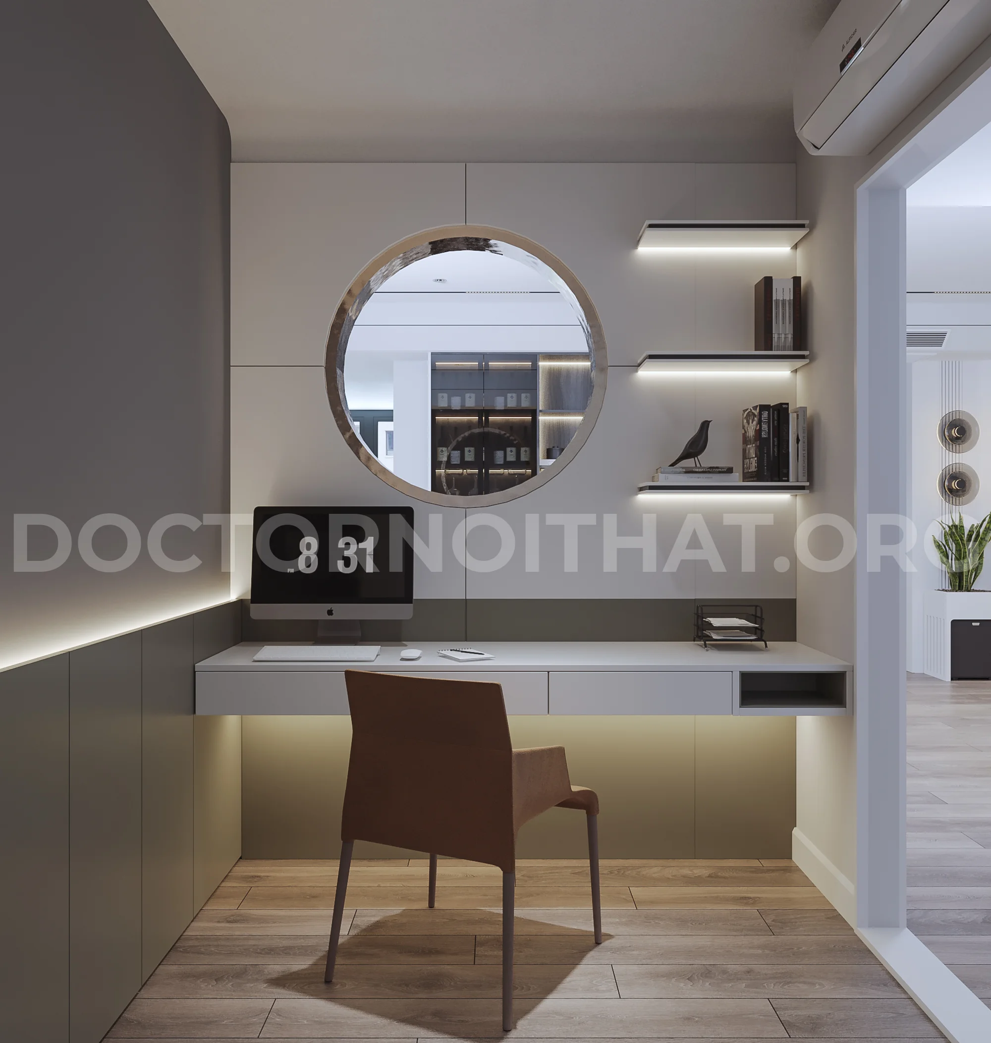 Dự án thiết kế nội thất 2 phòng ngủ chung cư cho anh Minh - Ảnh 3