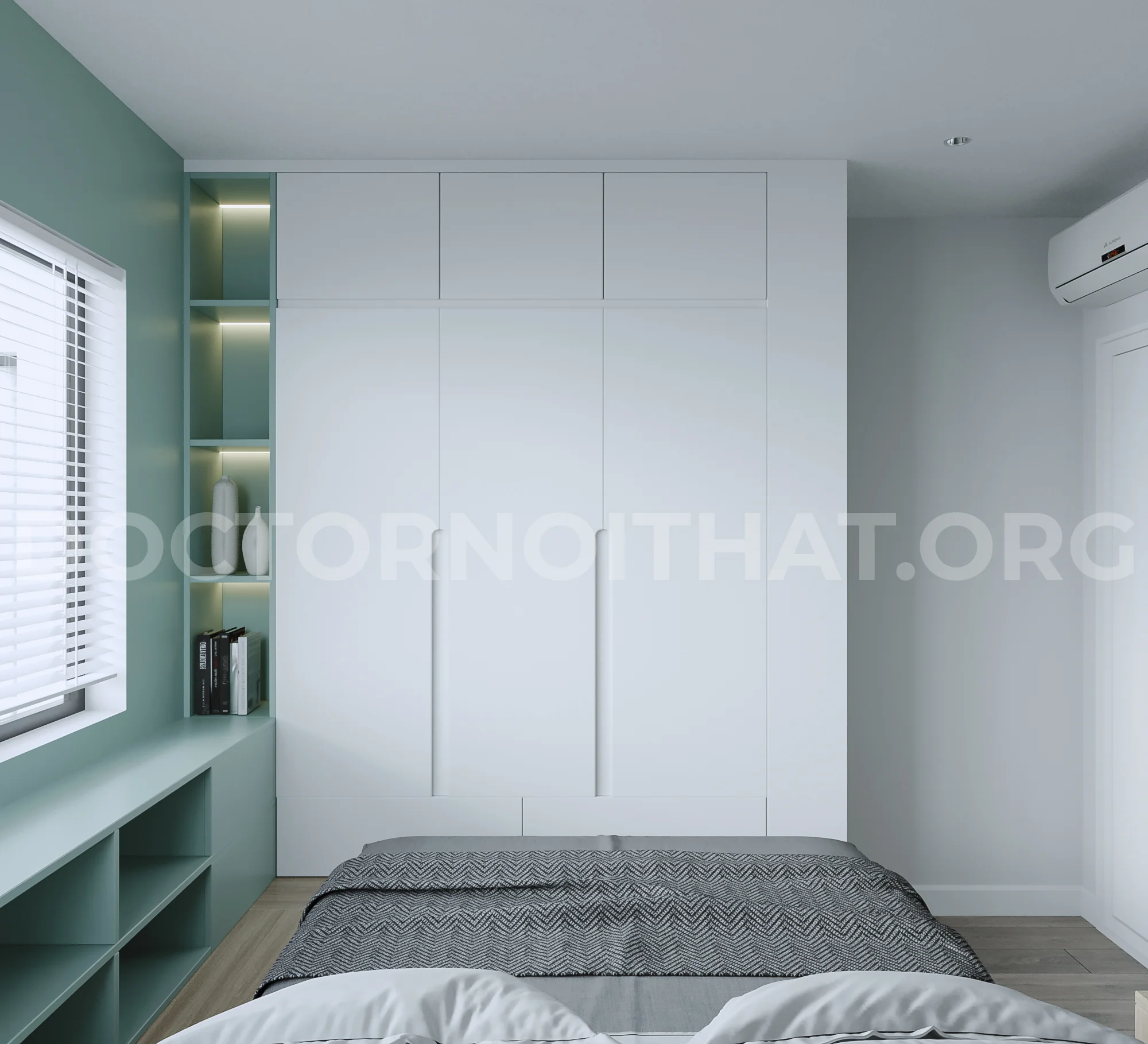 Dự án thiết kế nội thất 2 phòng ngủ chung cư cho anh Minh - Ảnh 4