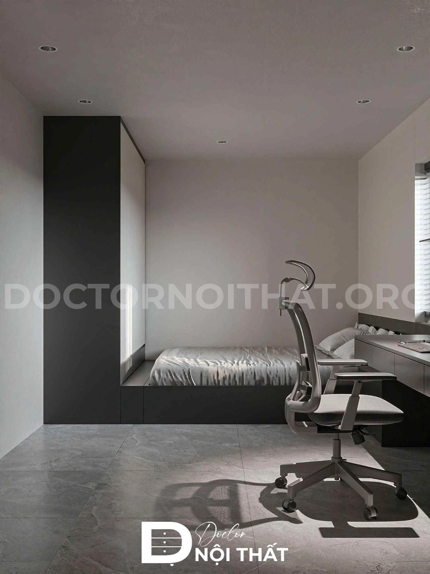 Dự án thiết kế nội thất biệt thự 270m2 hiện đại tại Hà Nội - Ảnh 4