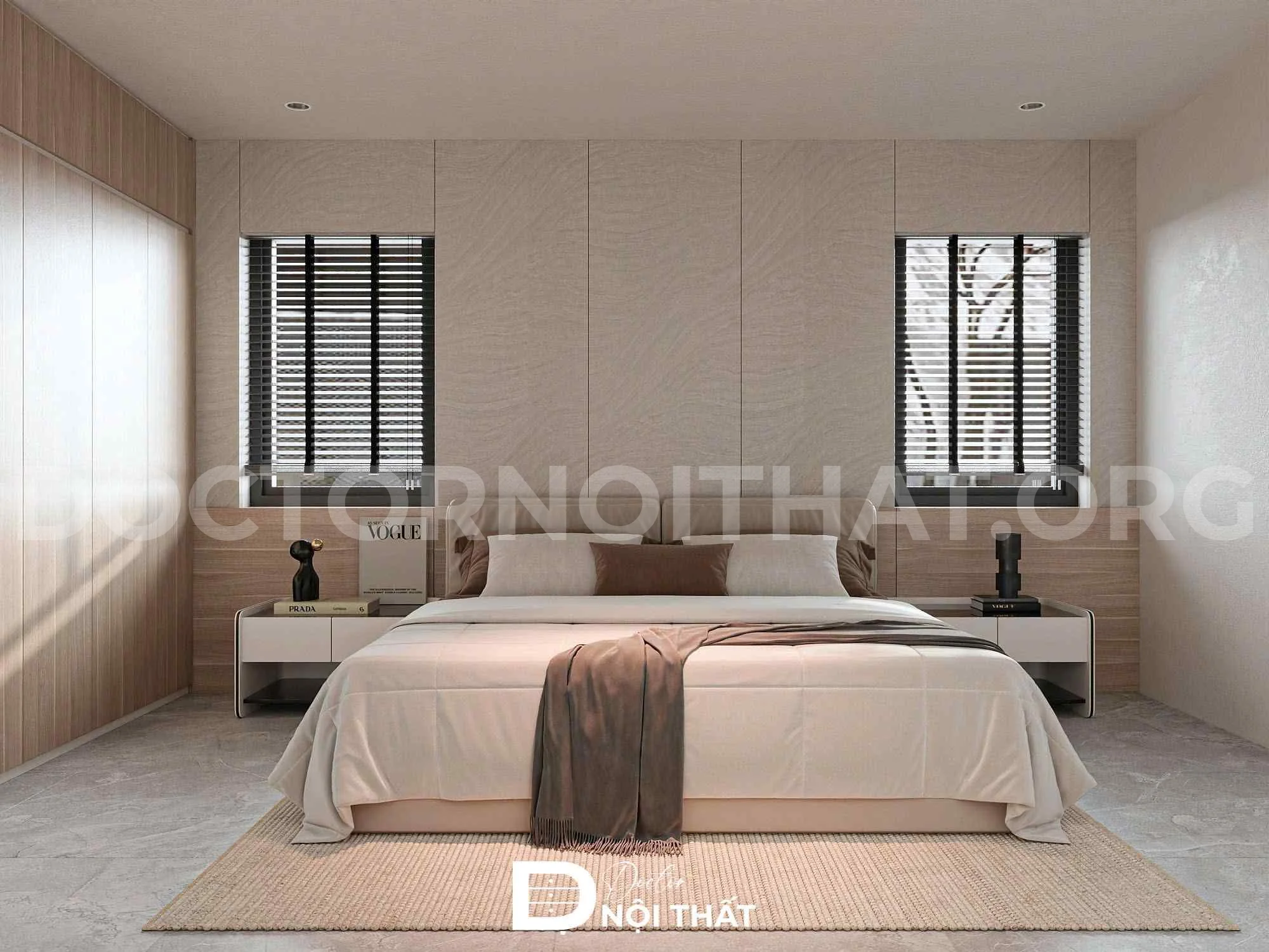 Dự án thiết kế nội thất biệt thự 270m2 hiện đại tại Hà Nội - Ảnh 5