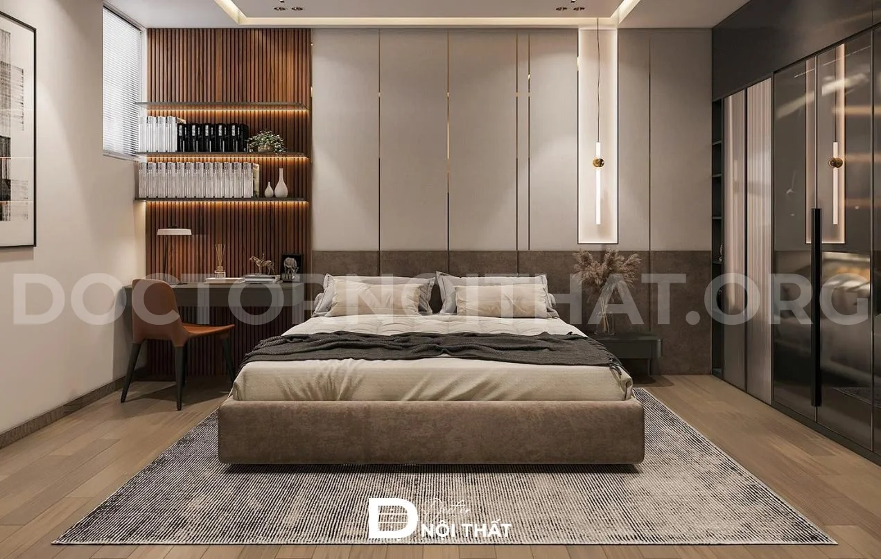 Dự án thiết kế nội thất biệt thự liền kề 180m2 tại Long Biên – Hà Nội - Ảnh 3