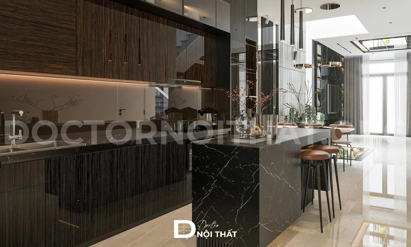 Dự án thiết kế nội thất biệt thự liền kề 180m2 tại Long Biên – Hà Nội - Ảnh 6