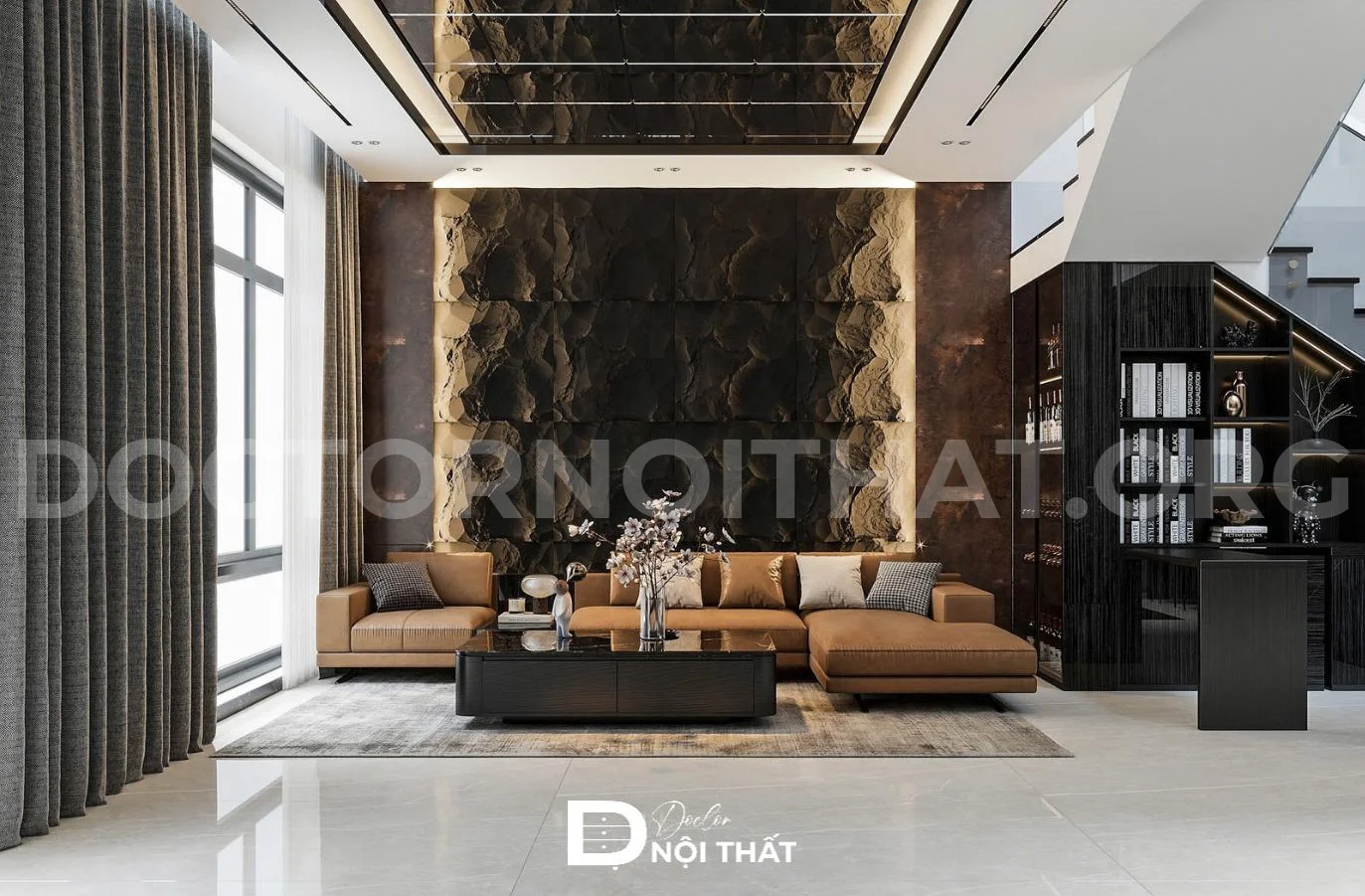 Dự án thiết kế nội thất biệt thự liền kề 180m2 tại Long Biên – Hà Nội - Ảnh 7