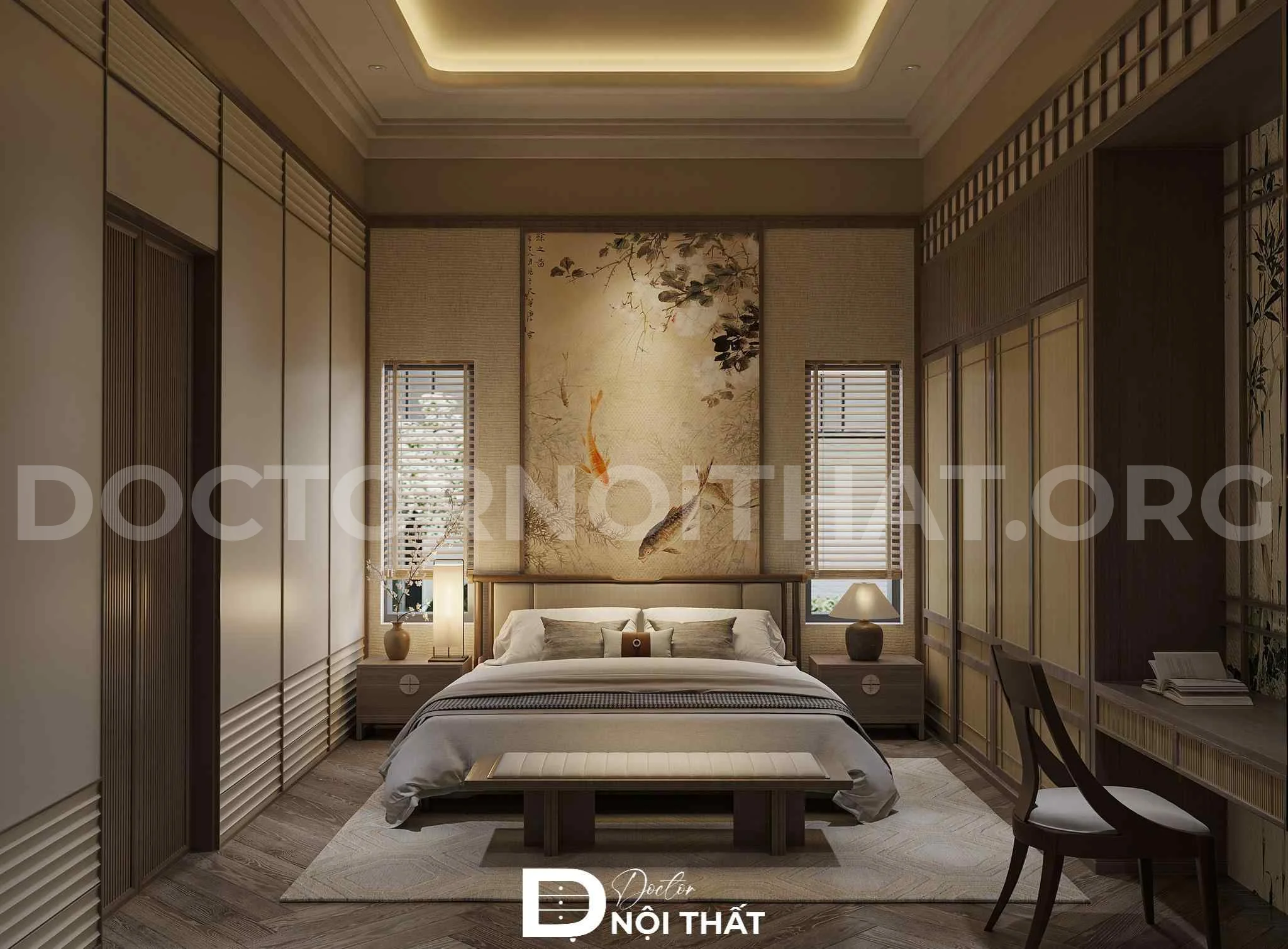 Dự án thiết kế nội thất biệt thự nghỉ dưỡng 350m2 tại Đà Nẵng - Ảnh 7