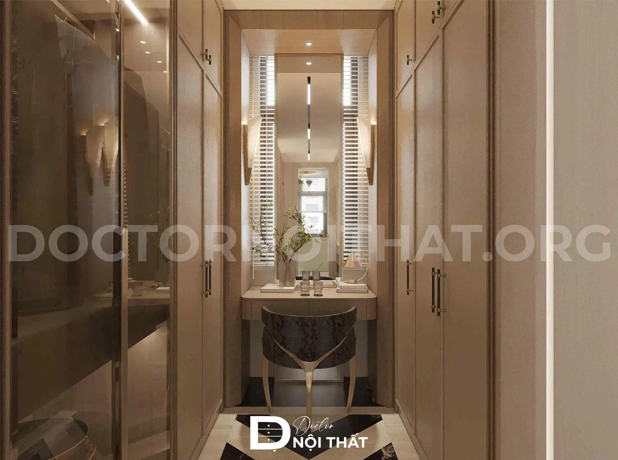 Dự án thiết kế nội thất biệt thự phong cách Luxury 235m2 tại Thanh Hóa - Ảnh 3