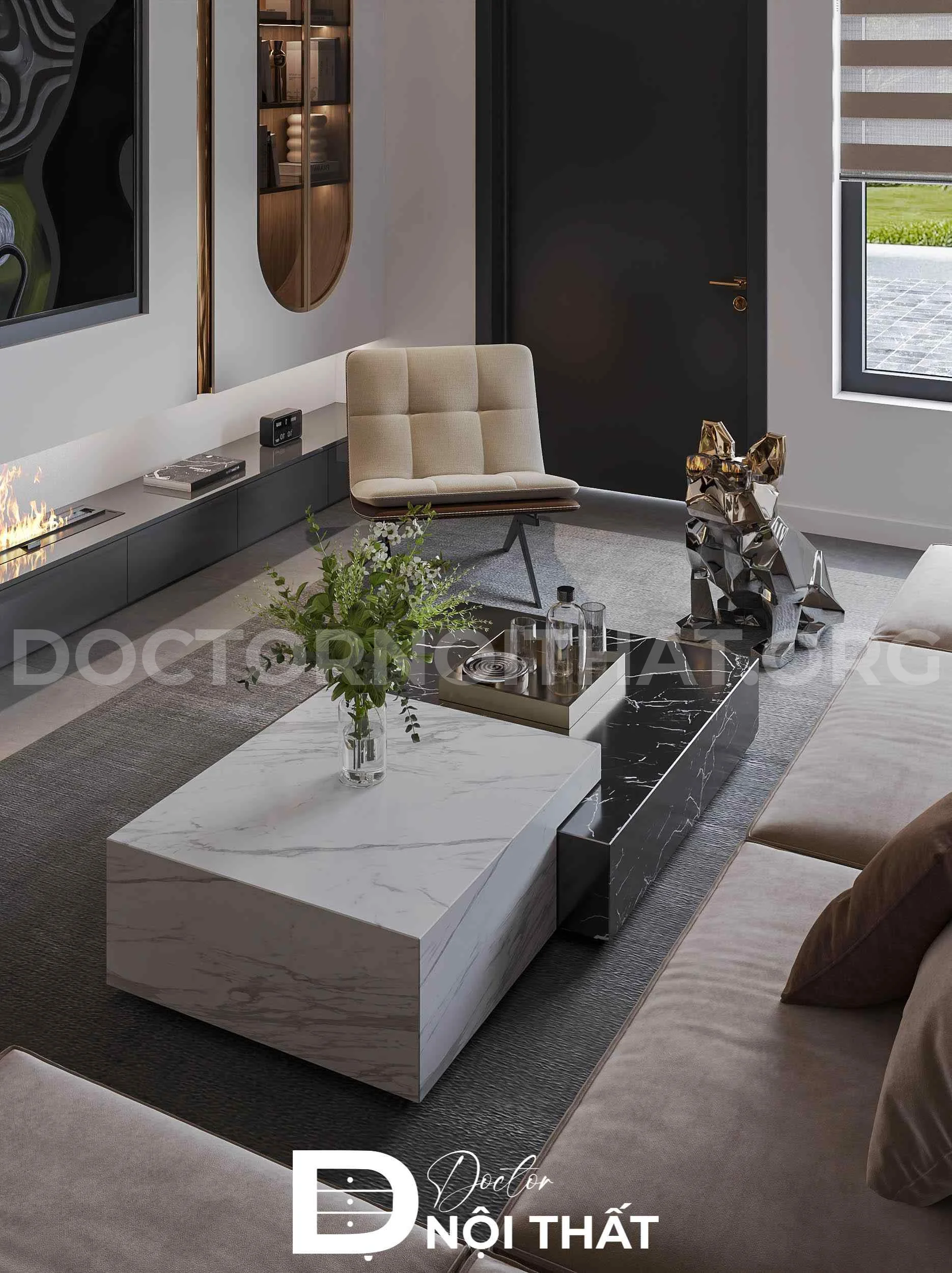 Dự án thiết kế nội thất nhà phố 2 tầng 5×15