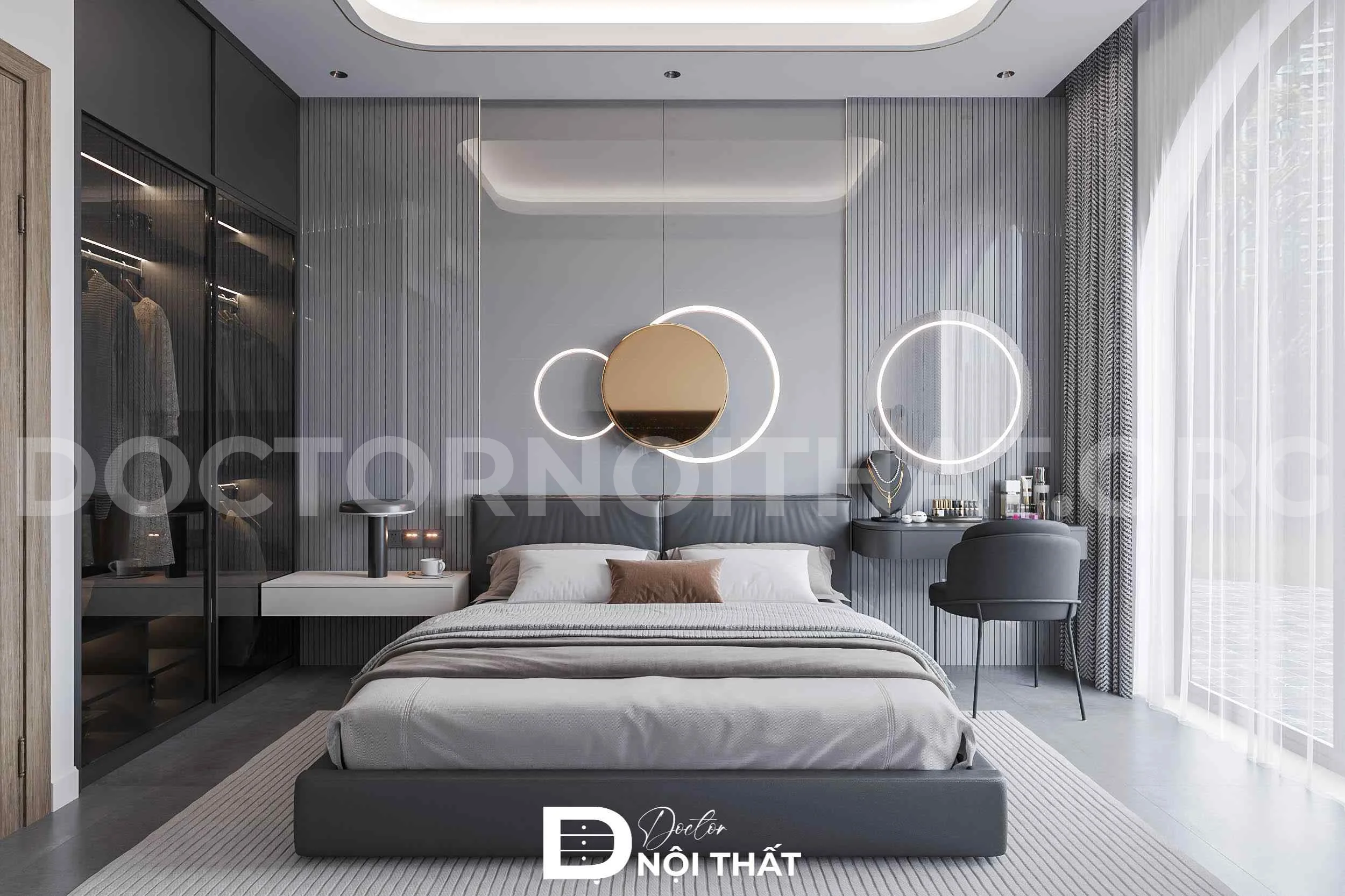 Dự án thiết kế nội thất nhà phố 2 tầng 5×15 - Ảnh 7