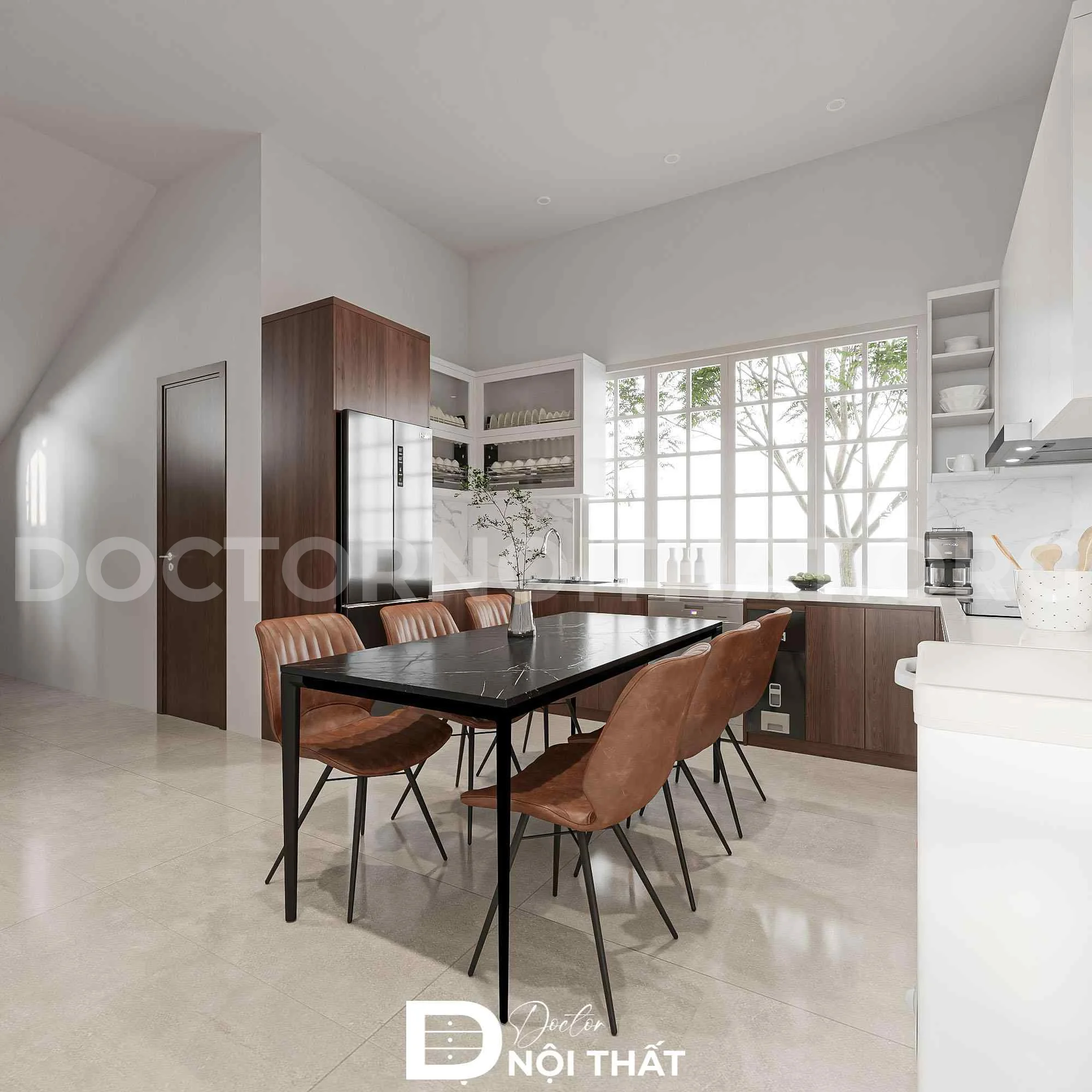 Dự án thiết kế nội thất nhà phố 32m2 cho cô Bình Xuân - Ảnh 2