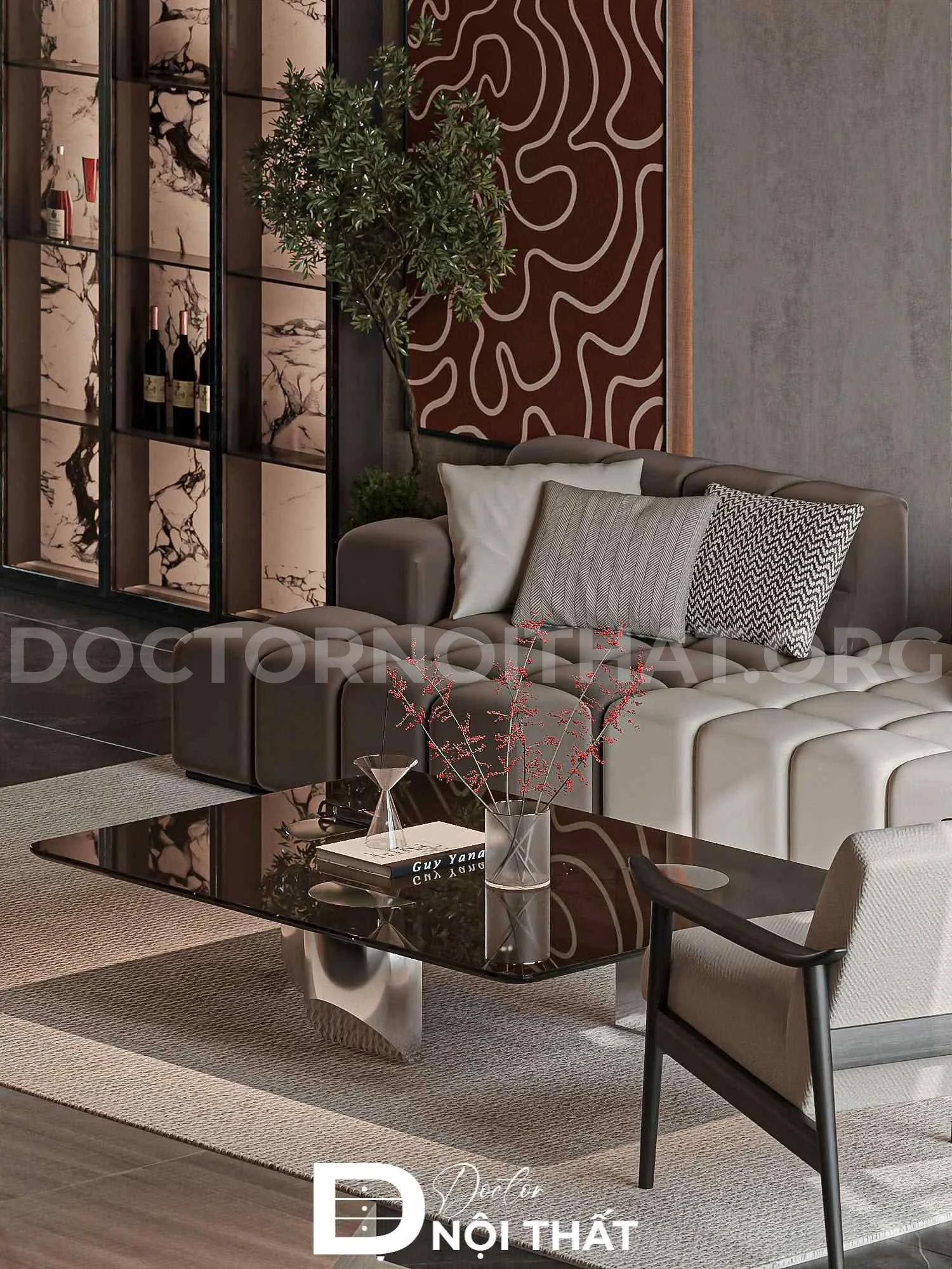 Dự án thiết kế nội thất nhà phố 90m2 hiện đại tại Vũng Tàu