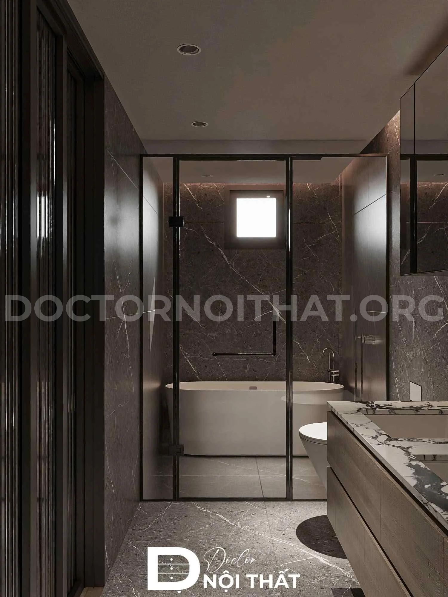 Dự án thiết kế nội thất nhà phố 90m2 hiện đại tại Vũng Tàu - Ảnh 2