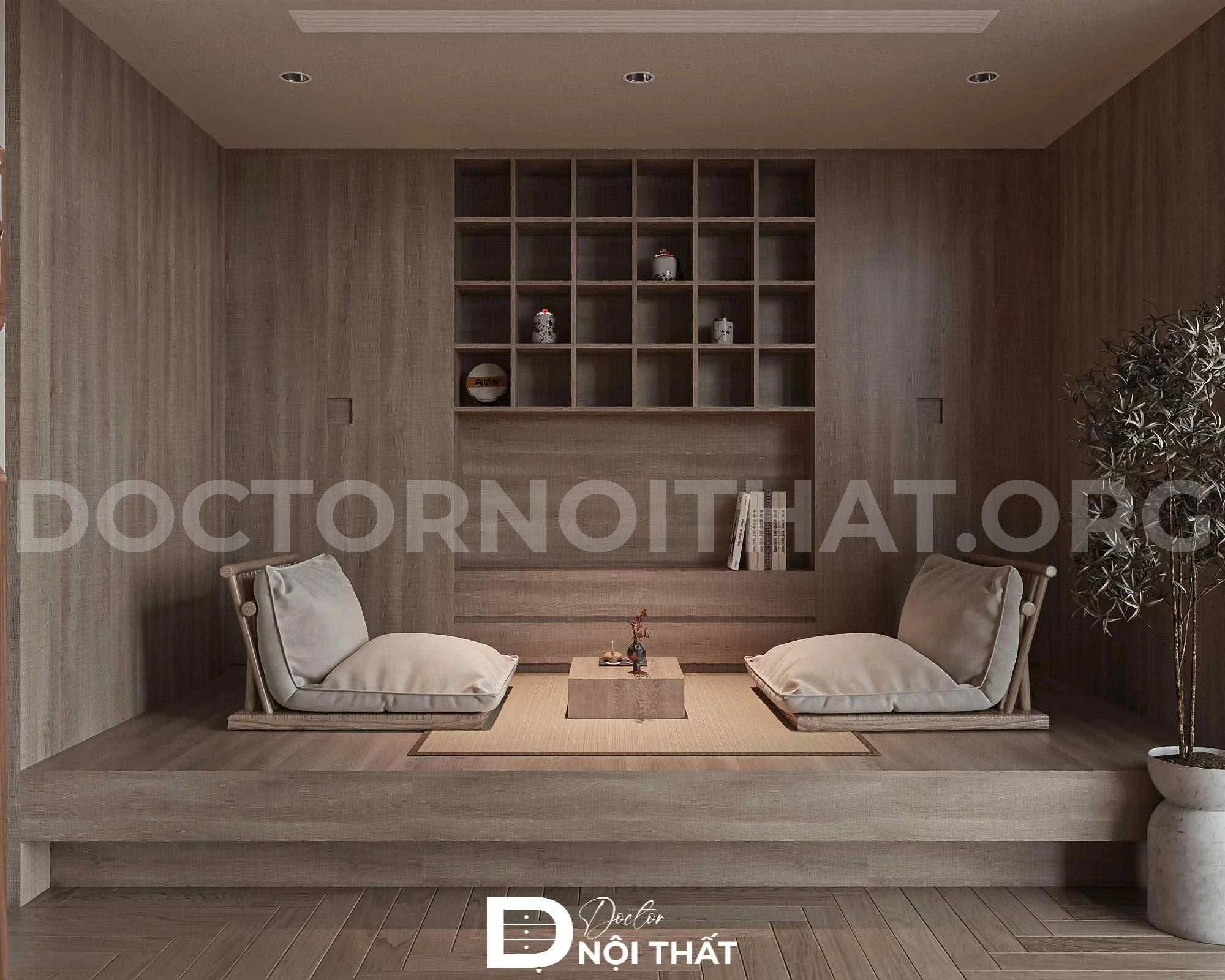 Dự án thiết kế nội thất nhà phố 90m2 hiện đại tại Vũng Tàu - Ảnh 3
