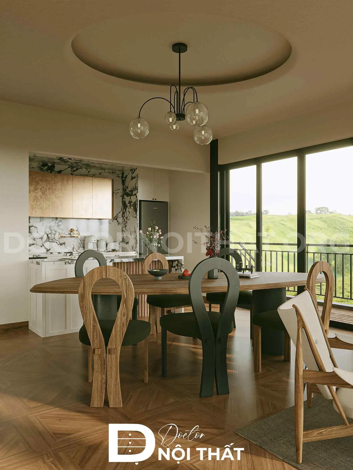 Thi công nội thất Penthouse
