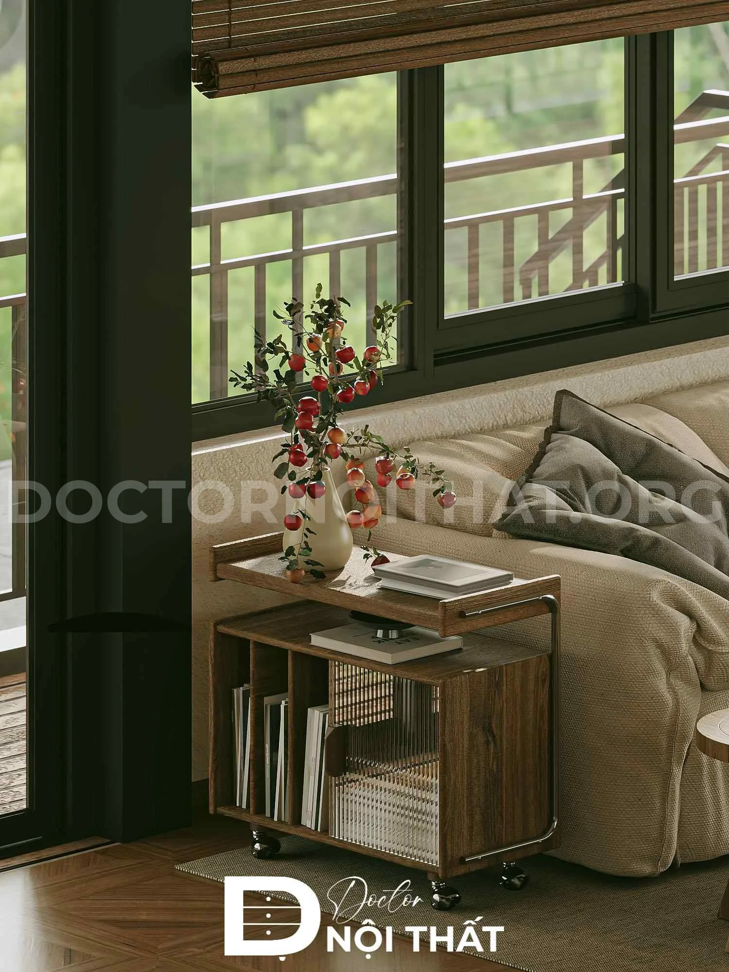 Dự án thiết kế nội thất nhà phố Đà Lạt phong cách Wabi Sabi - Ảnh 2