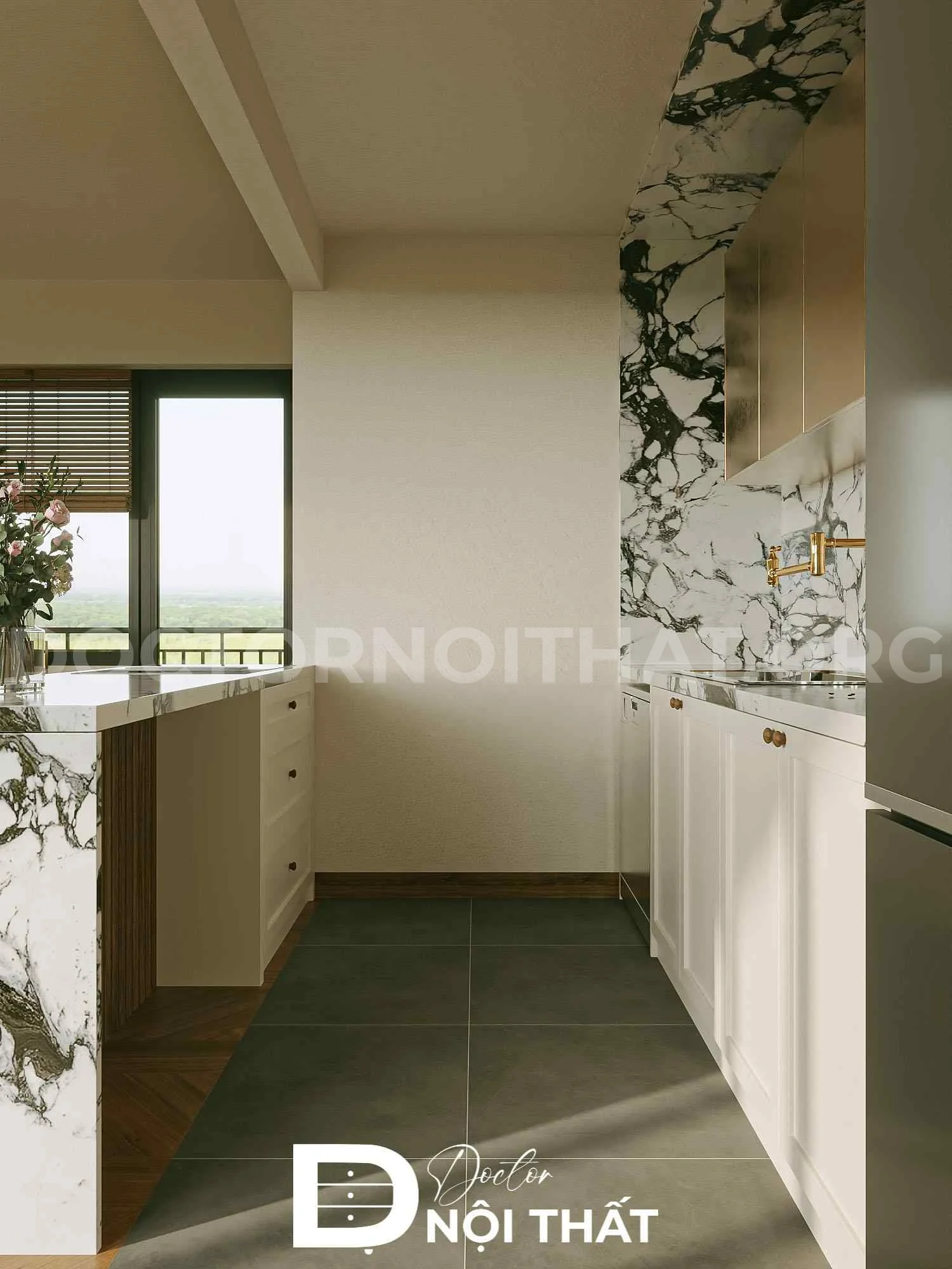 Dự án thiết kế nội thất nhà phố Đà Lạt phong cách Wabi Sabi - Ảnh 3