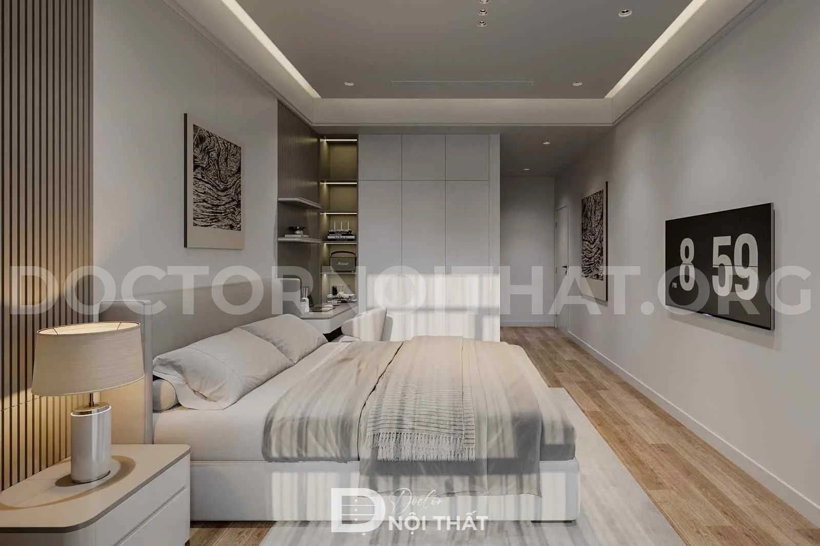 Dự án thiết kế nội thất nhà phố không gian mở 85m2 tại Thanh Oai – Hà Nội - Ảnh 3