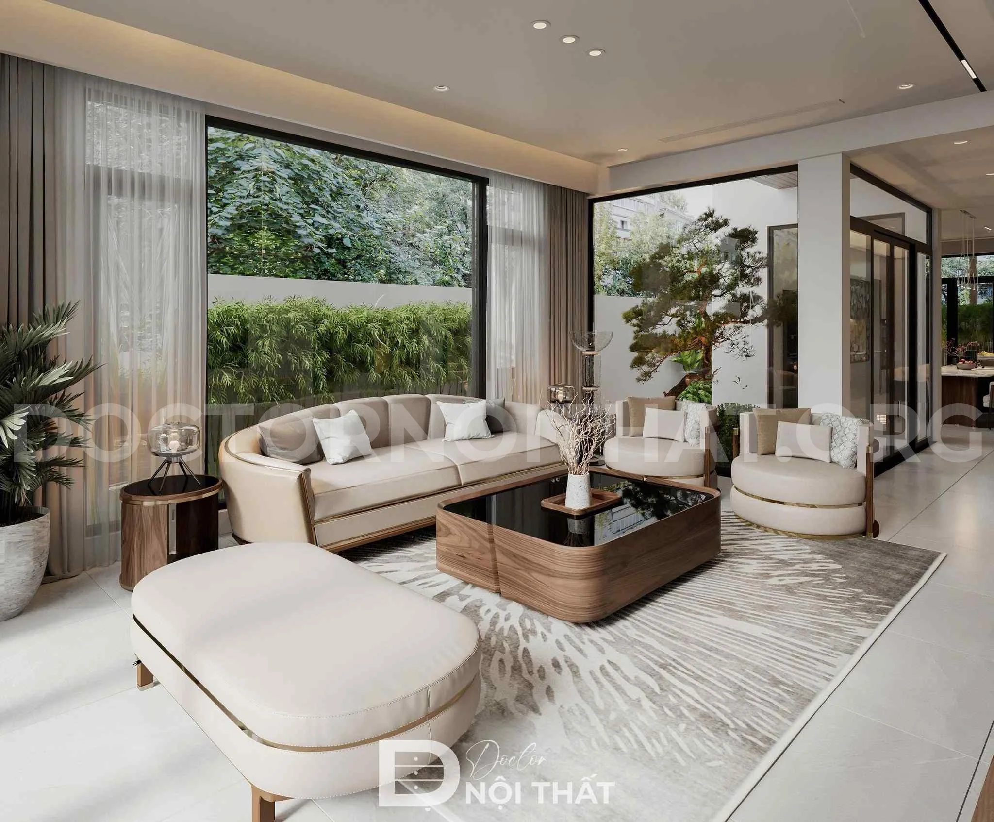 Dự án thiết kế nội thất nhà phố không gian mở 85m2 tại Thanh Oai – Hà Nội - Ảnh 5