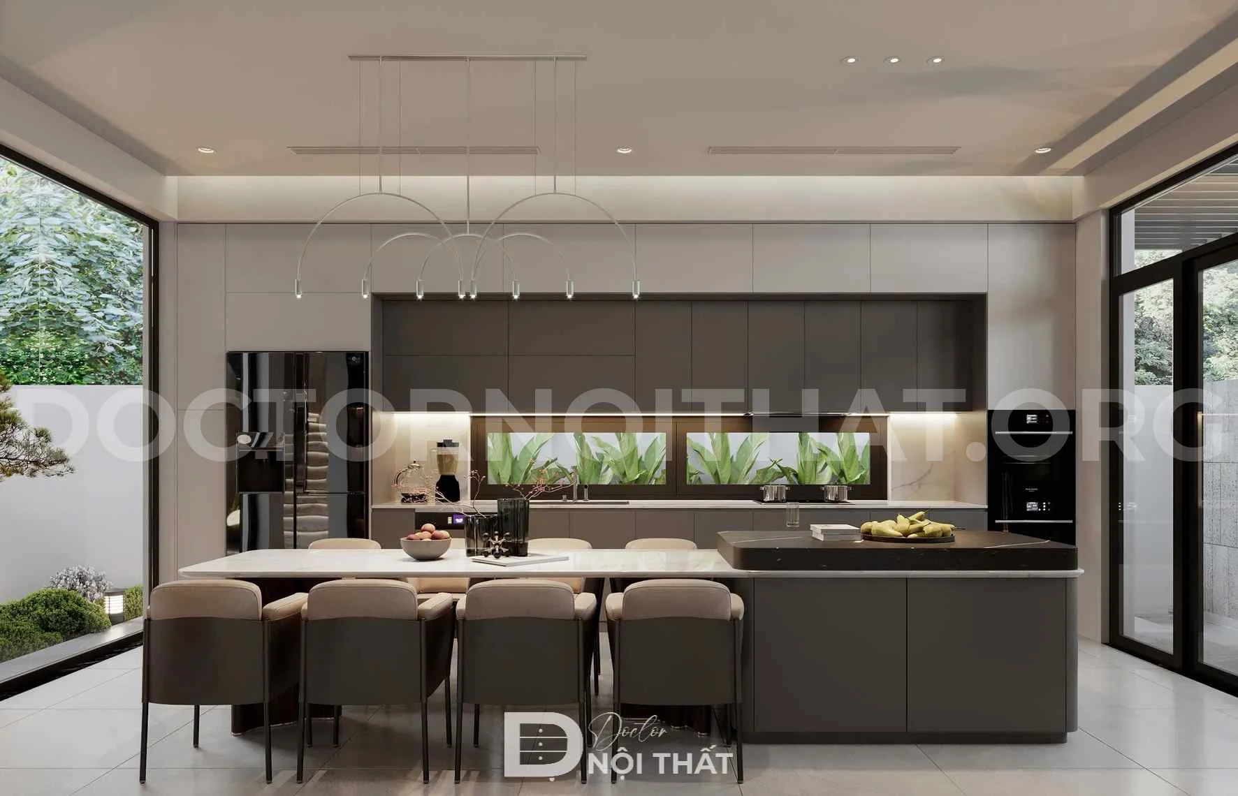 Dự án thiết kế nội thất nhà phố không gian mở 85m2 tại Thanh Oai – Hà Nội - Ảnh 8