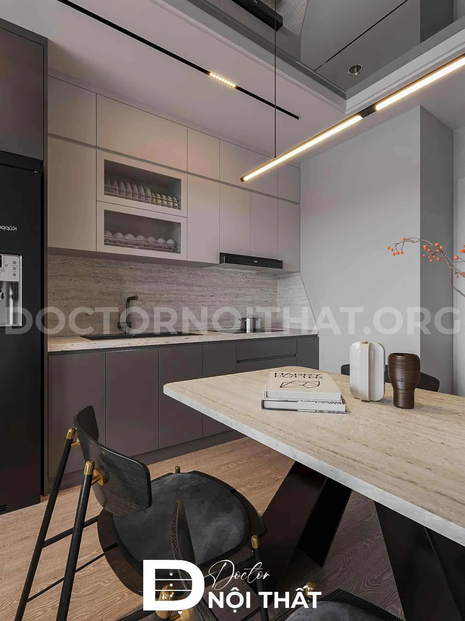 Dự án thiết kế nội thất nhà phố Phú Mỹ Hưng - Ảnh 3