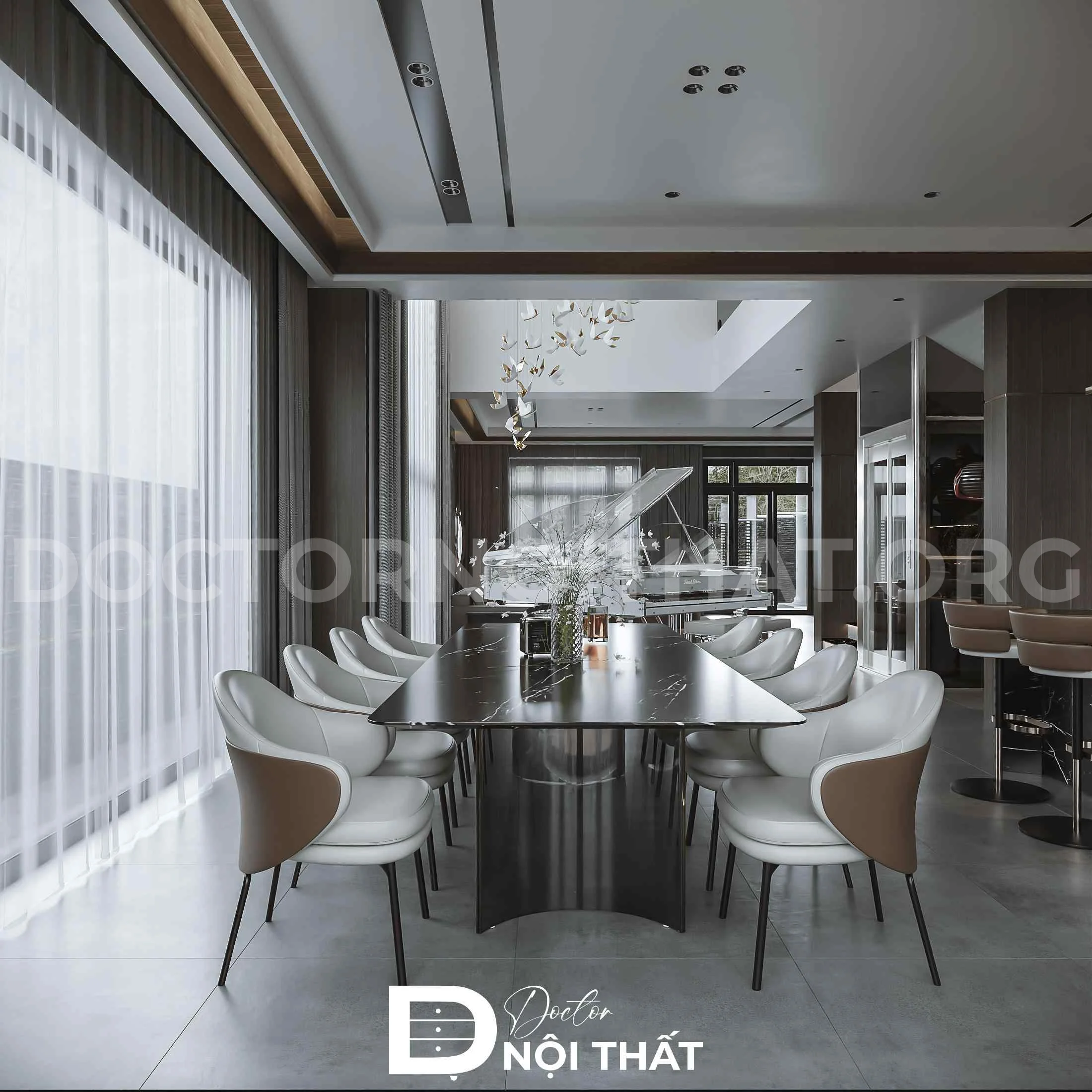 Thi công nội thất văn phòng
