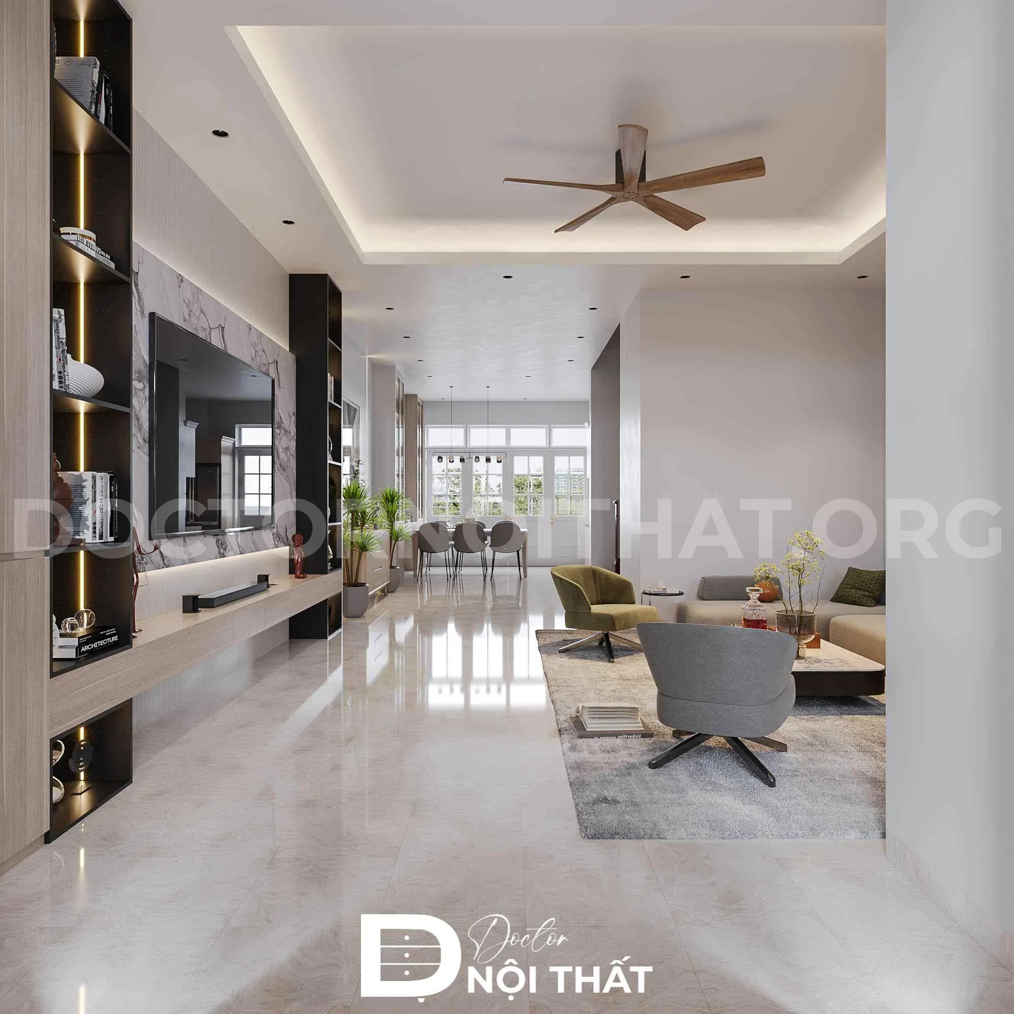 Dự án thiết kế nội thất nhà phố Vinhomes Grand Park - Ảnh 10