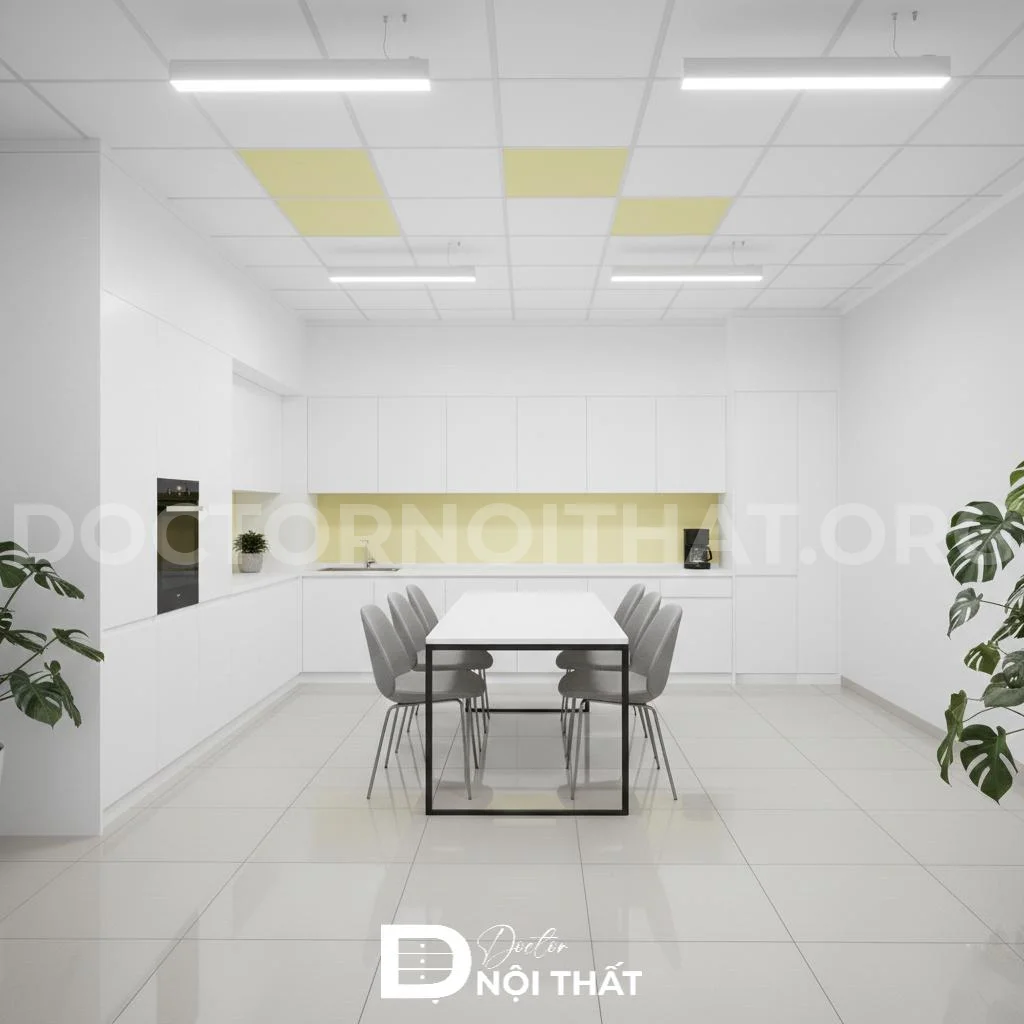 Dự án thiết kế nội thất văn phòng 350m2 đơn giản tại Hà Nội - Ảnh 5