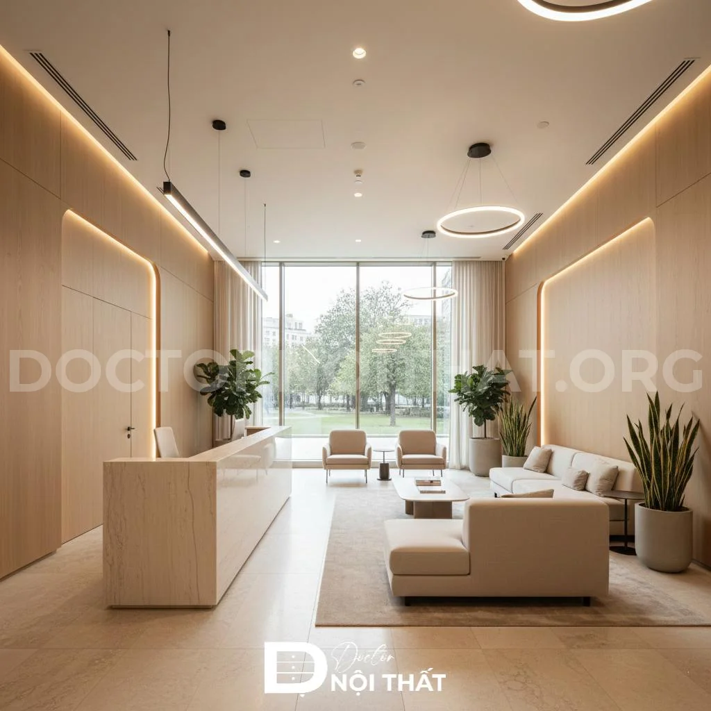 Dự án thiết kế nội thất văn phòng Bica Holding tại Hà Nội - Ảnh 2