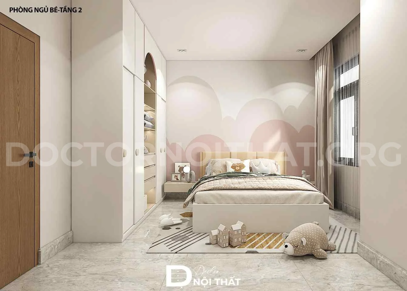 Thiết kế nội thất biệt thự hiện đại 360m2 cho chị Vân – Quảng Ninh - Ảnh 3