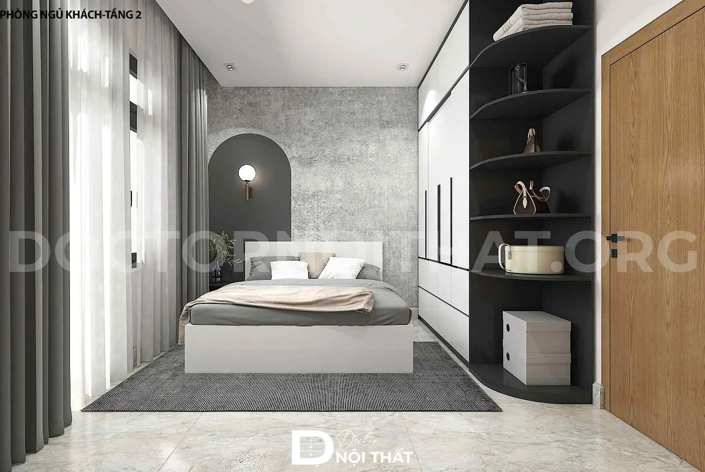 Thiết kế nội thất biệt thự hiện đại 360m2 cho chị Vân – Quảng Ninh - Ảnh 5