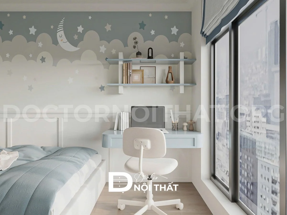 Thiết kế nội thất chung cư Lumiere Evergreen Smart City 106.3 m2 – 3PN - Ảnh 3