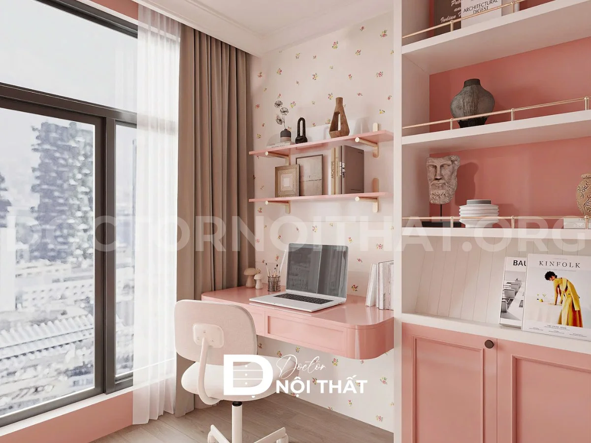 Thiết kế nội thất chung cư Lumiere Evergreen Smart City 106.3 m2 – 3PN - Ảnh 4