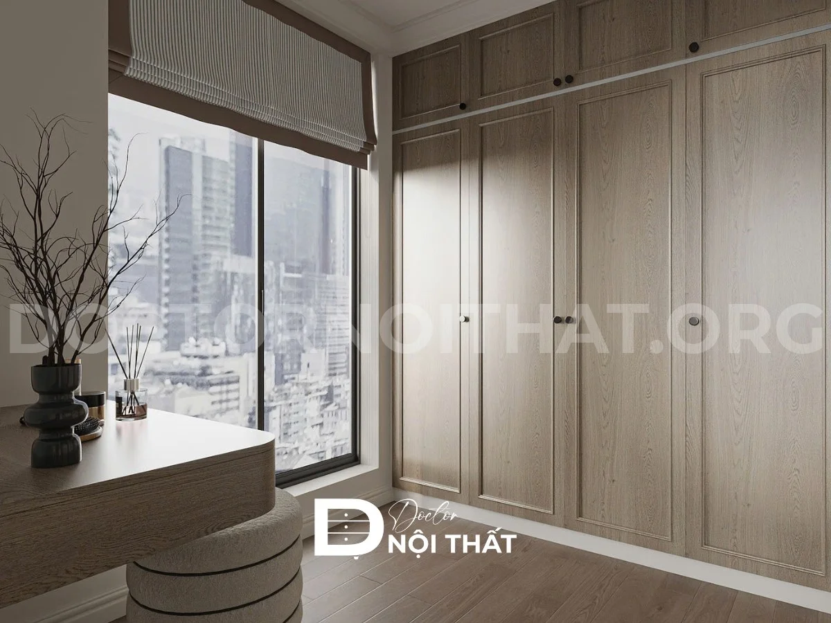 Thiết kế nội thất chung cư Lumiere Evergreen Smart City 106.3 m2 – 3PN - Ảnh 15