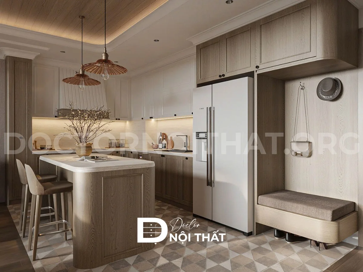 Thiết kế nội thất chung cư Lumiere Evergreen Smart City 106.3 m2 – 3PN - Ảnh 29
