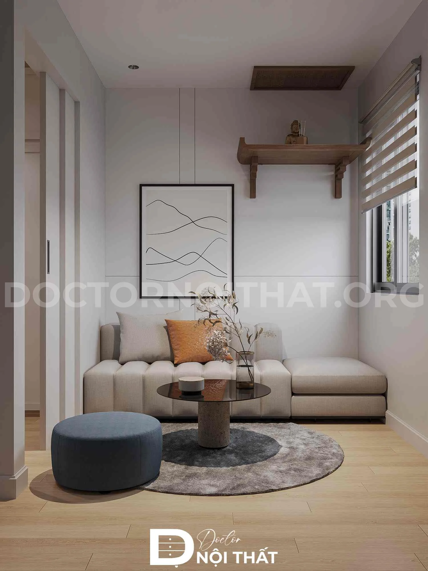 Dự án thiết kế nội thất chung cư Skylight tối giản, tiện nghi - Ảnh 7