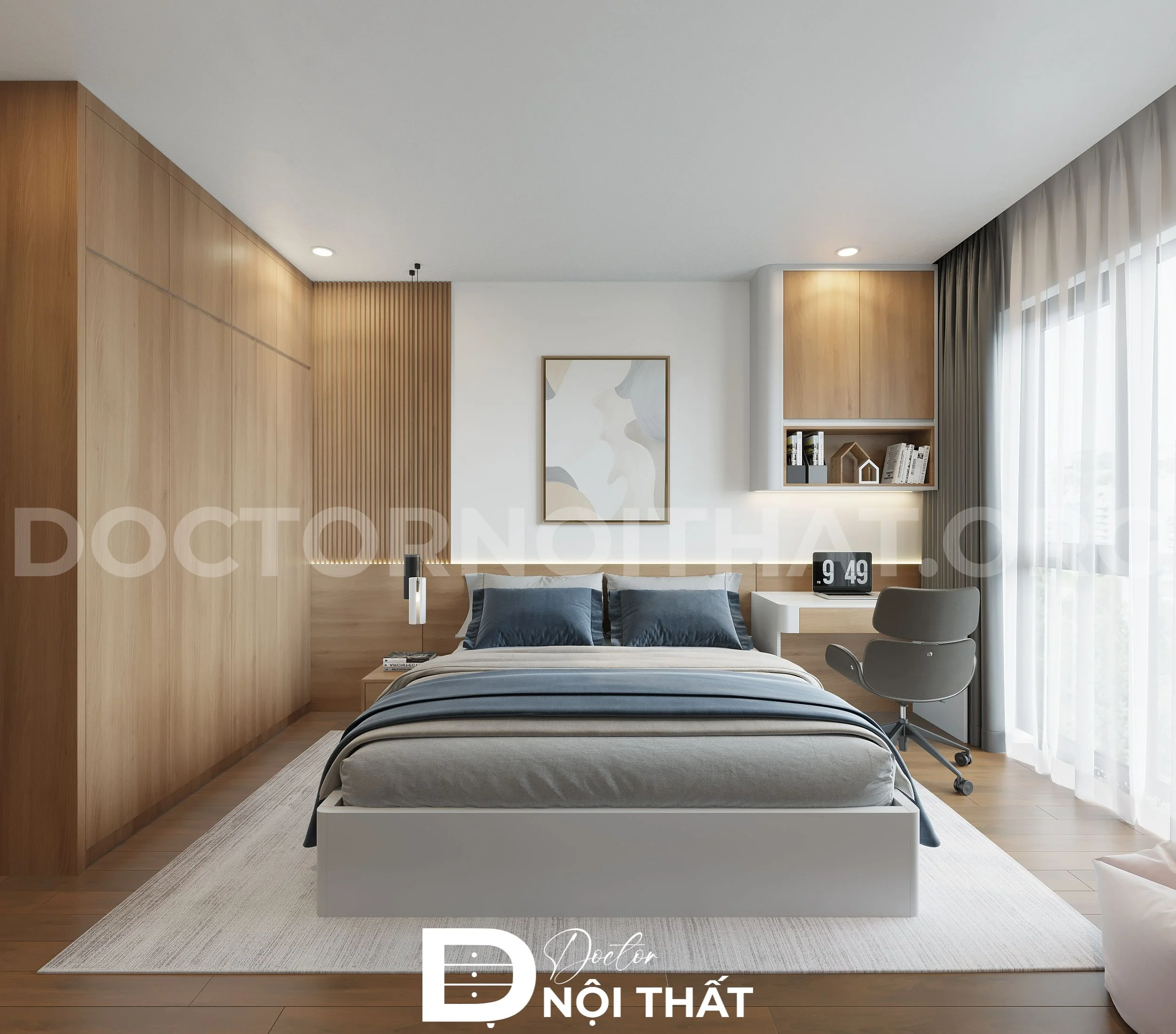 Mẫu thiết kế nội thất chung cư Grandeur Palace Giảng Võ hiện đại - Ảnh 6