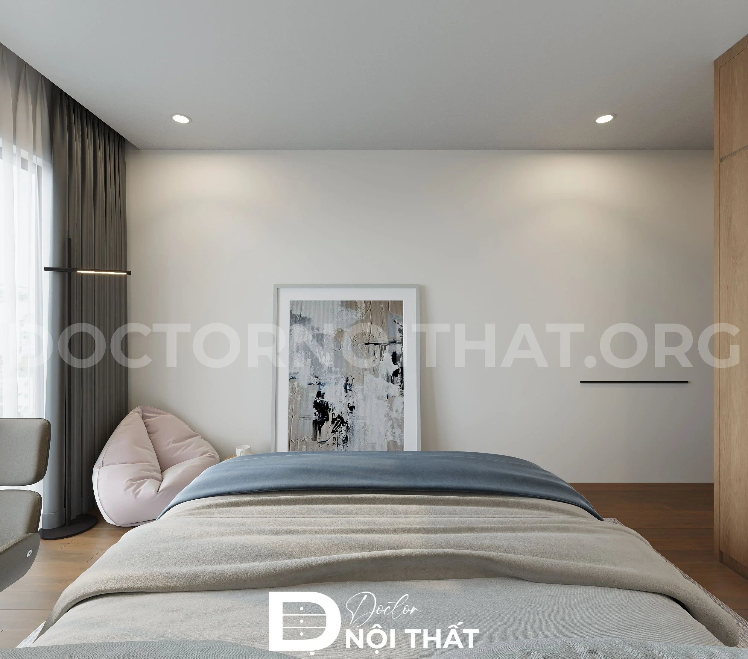 Mẫu thiết kế nội thất chung cư Grandeur Palace Giảng Võ hiện đại - Ảnh 8