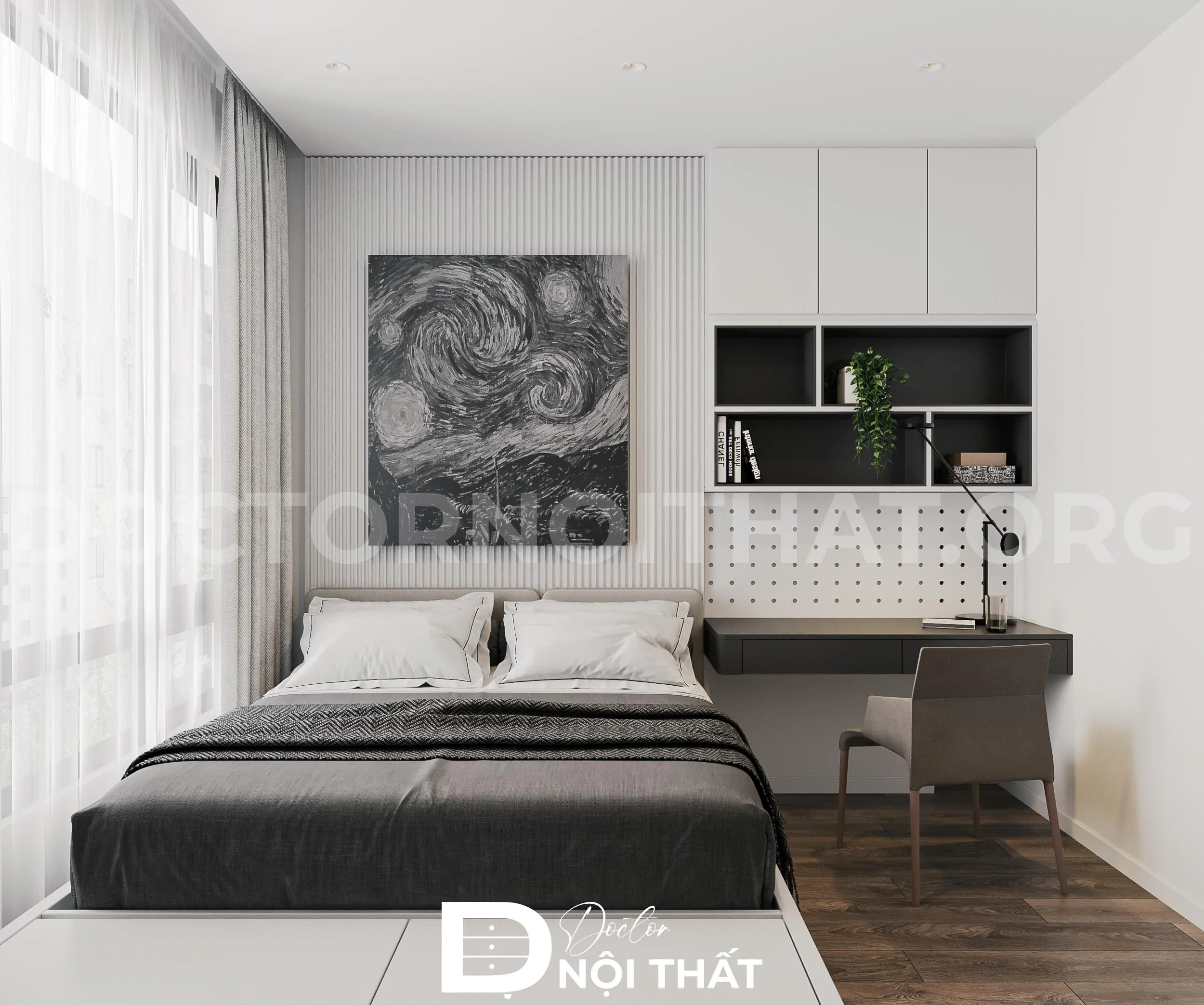 Thiết kế nội thất chung cư Hanoi Aqua Central cao cấp, tinh tế - Ảnh 7
