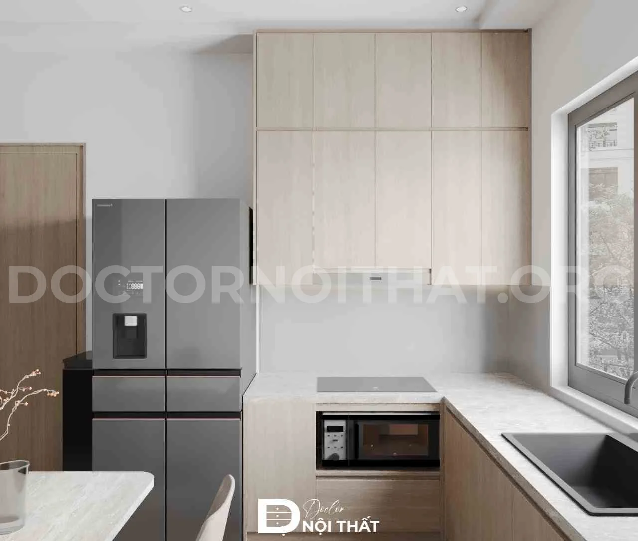 Thiết kế nội thất chung cư Hinode City đẹp, hiện đại - Ảnh 4