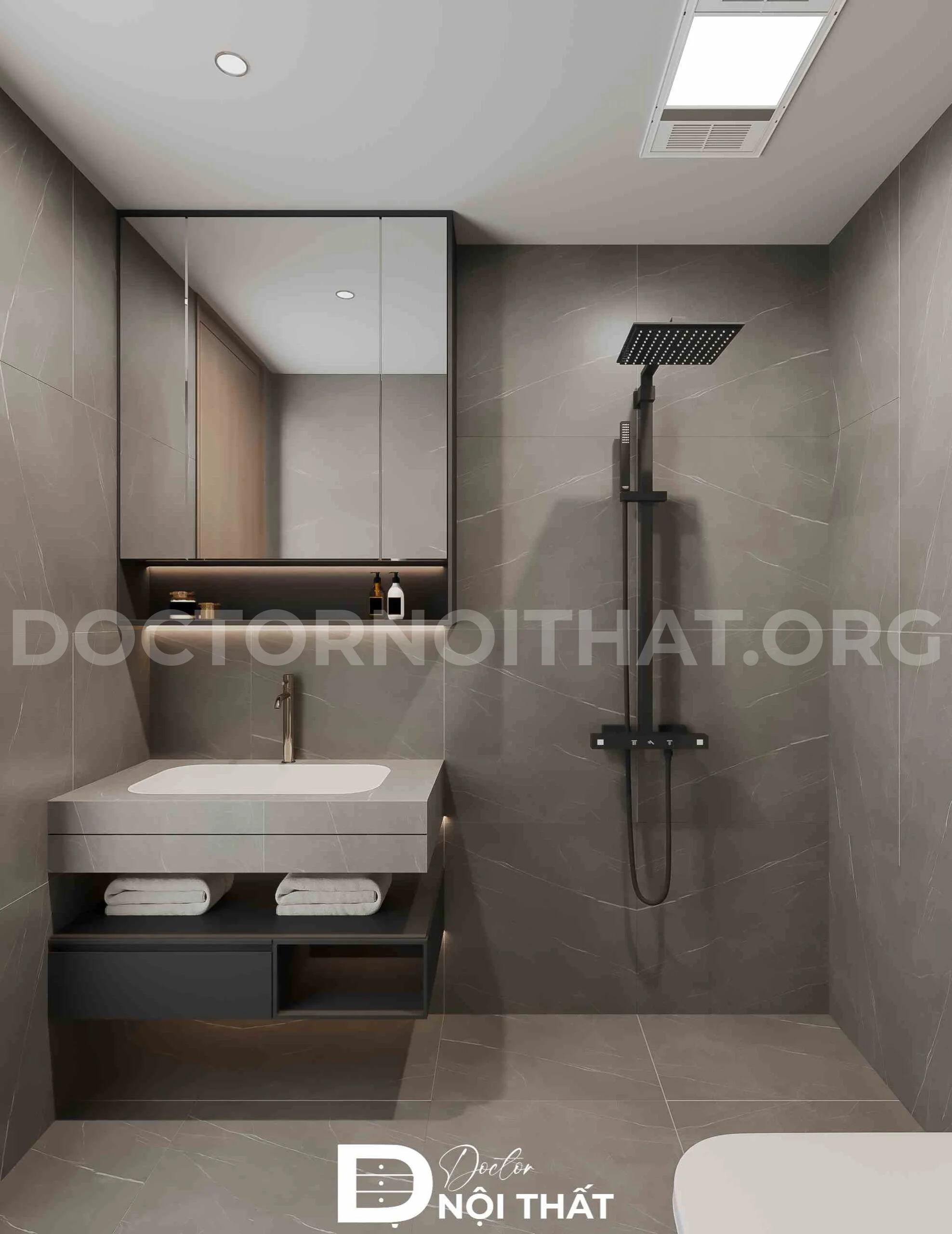 Thiết kế nội thất chung cư Hinode City đẹp, hiện đại - Ảnh 9