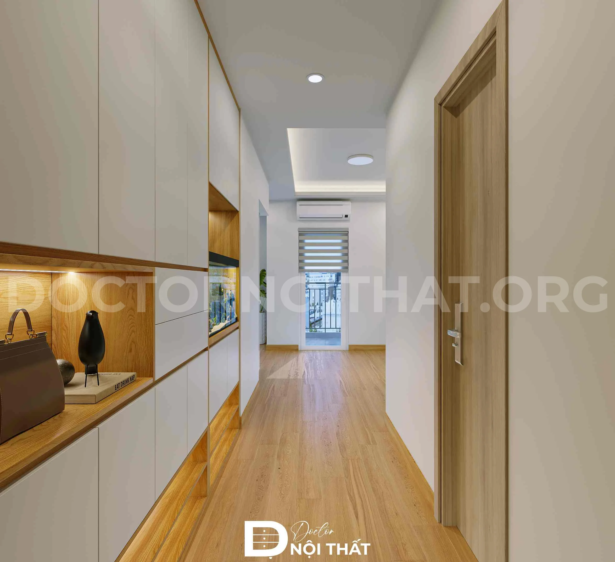 Thiết kế nội thất chung cư Hòa Bình Green City tòa H1 - Ảnh 6