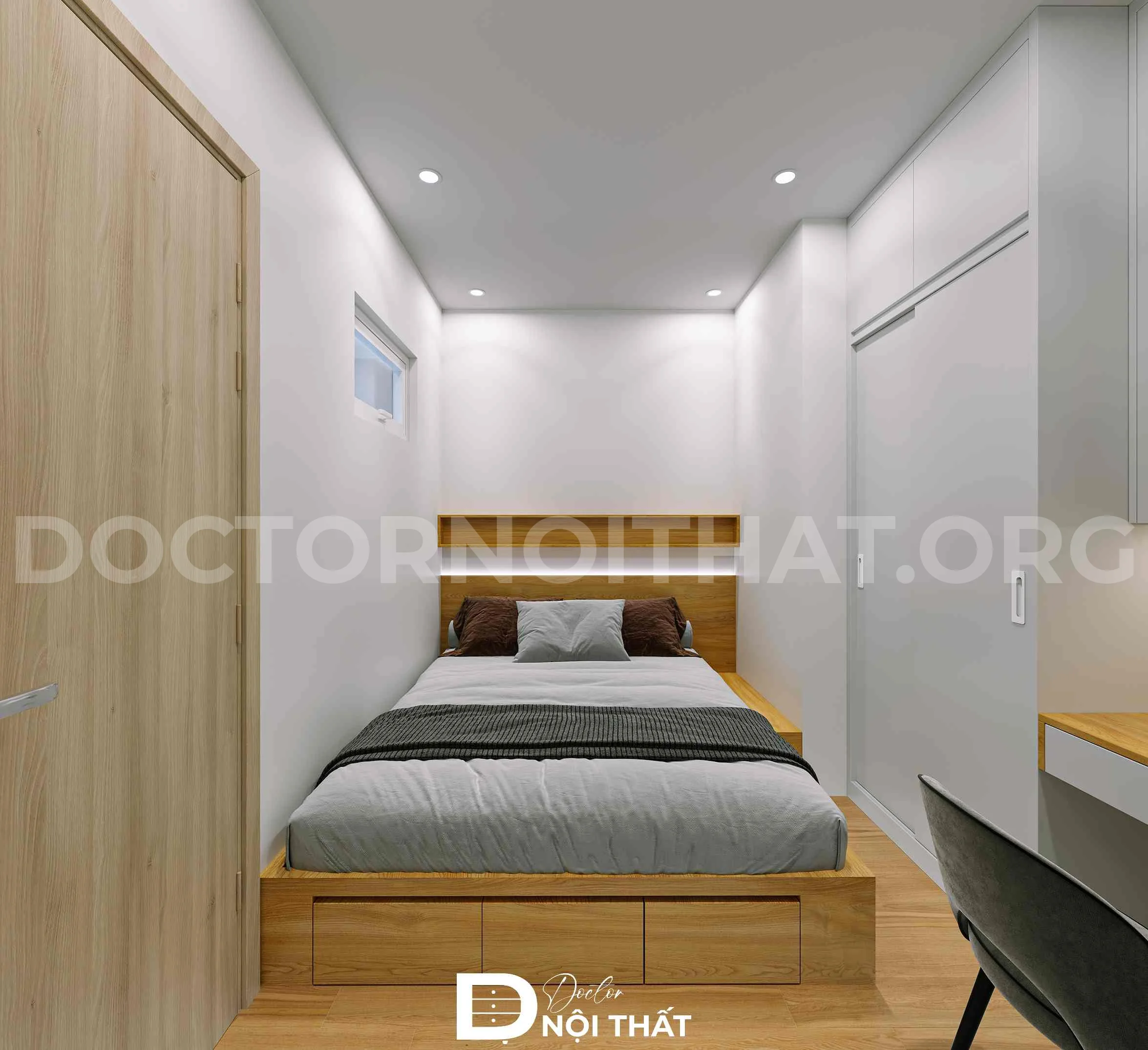 Thiết kế nội thất chung cư Hòa Bình Green City tòa H1 - Ảnh 13