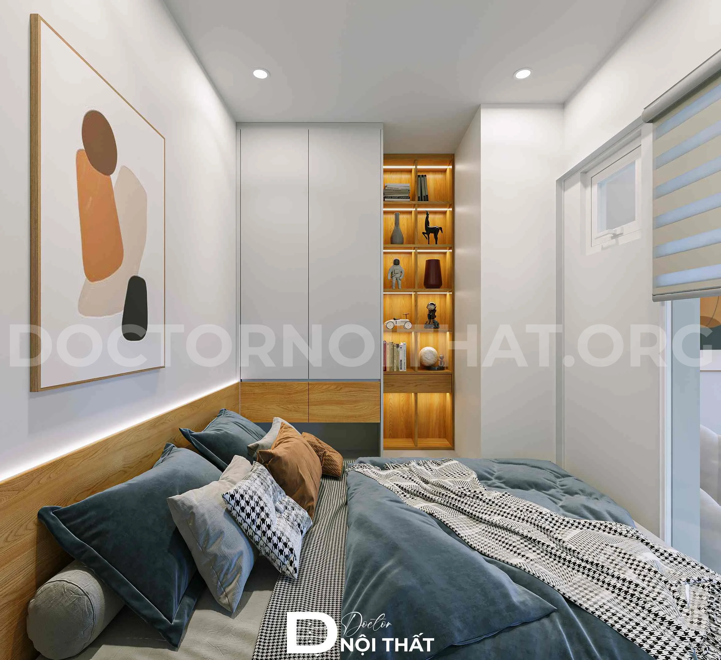 Thiết kế nội thất chung cư Hòa Bình Green City tòa H1 - Ảnh 17