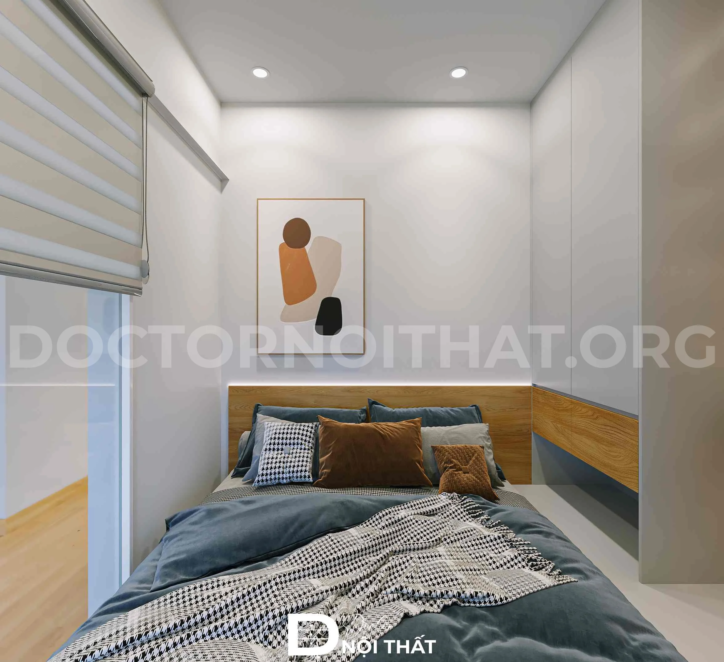 Thiết kế nội thất chung cư Hòa Bình Green City tòa H1 - Ảnh 18
