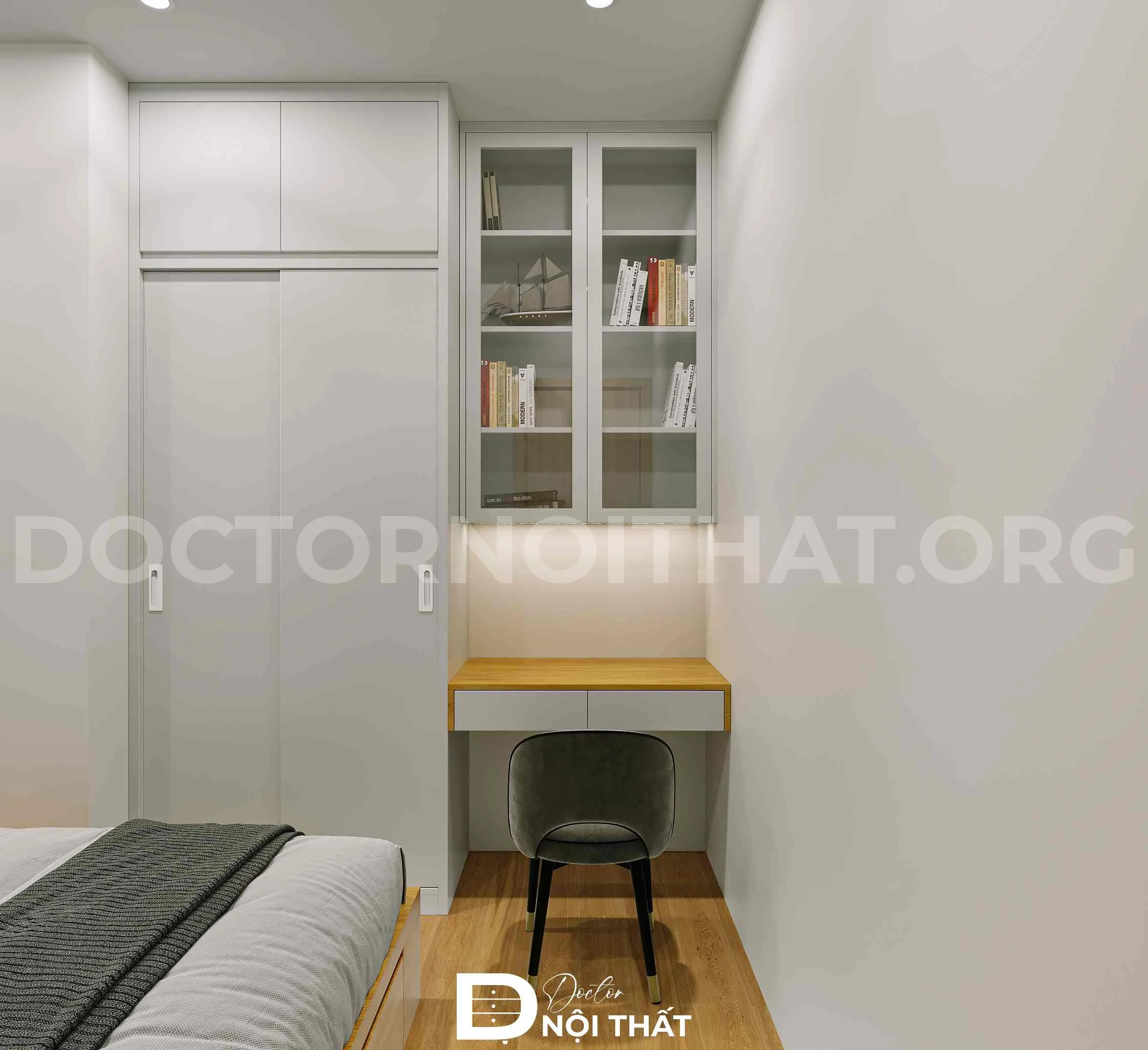 Thiết kế nội thất chung cư Hòa Bình Green City tòa H1 - Ảnh 19