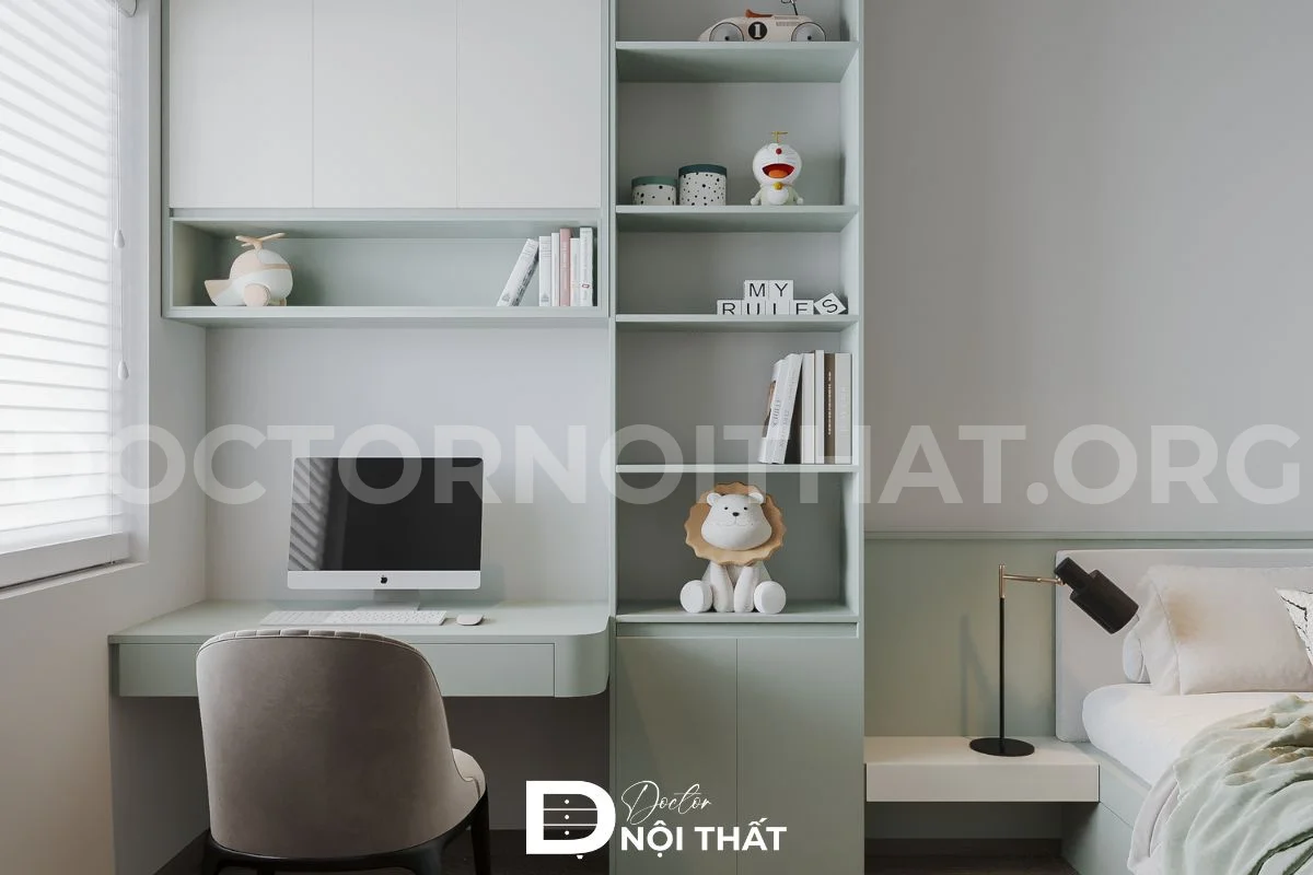 Mẫu thiết kế nội thất chung cư Hoàng Thành Tower đẹp sang trọng - Ảnh 9