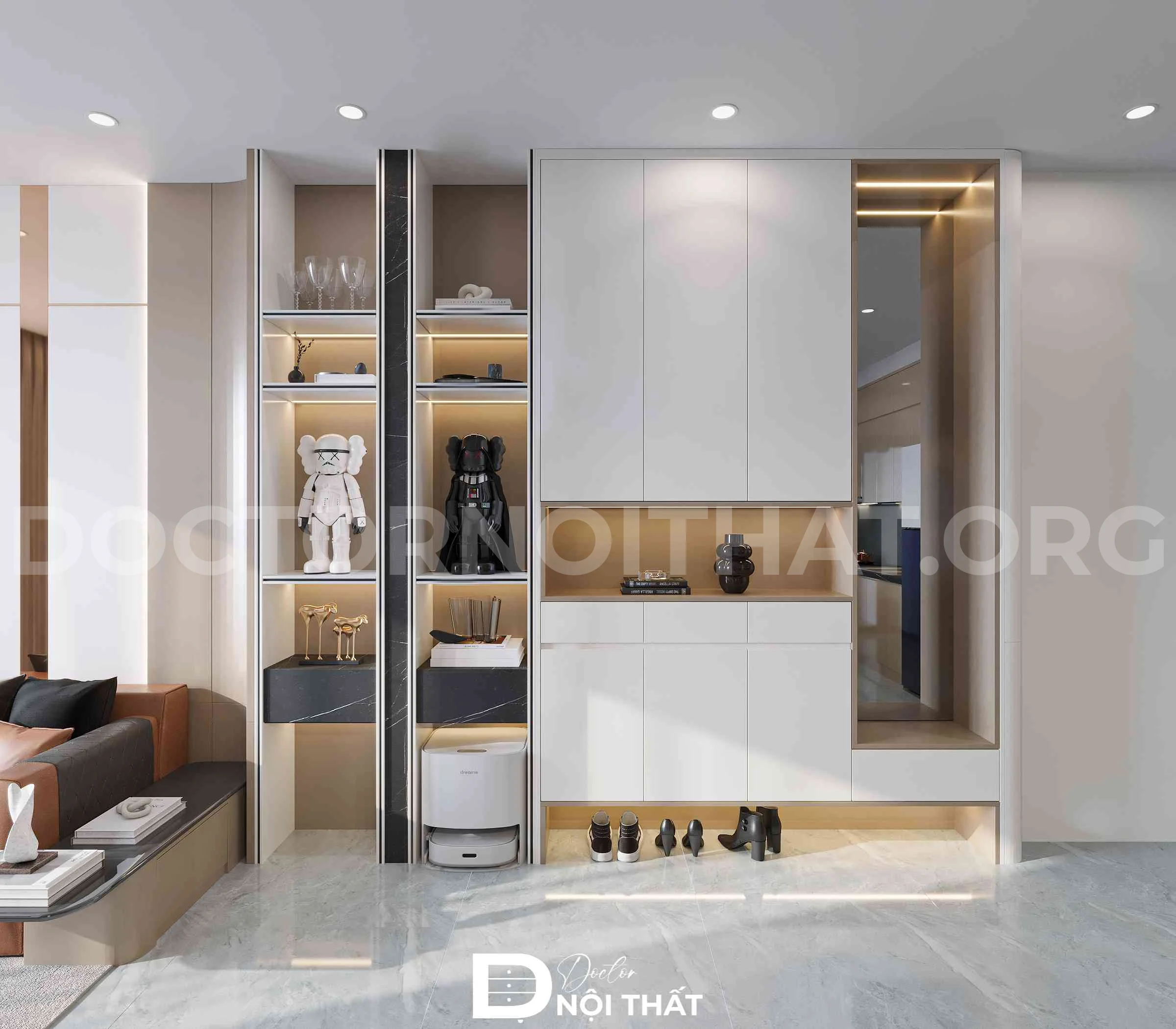 Thiết kế nội thất chung cư Imperia Sky Garden đẹp, ấn tượng - Ảnh 2