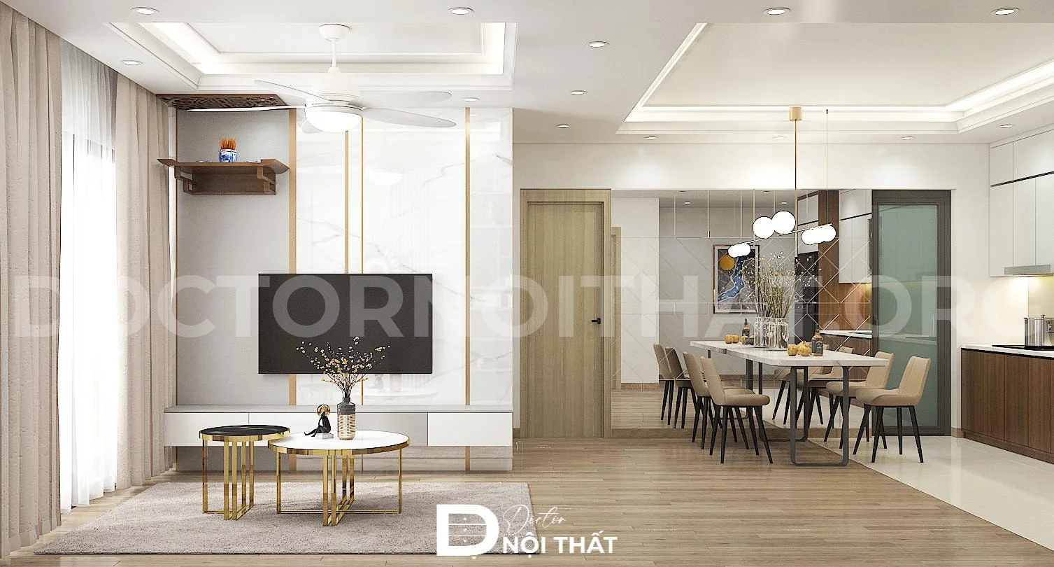 Dự án thiết kế nội thất chung cư Lancaster Núi Trúc - Ảnh 3