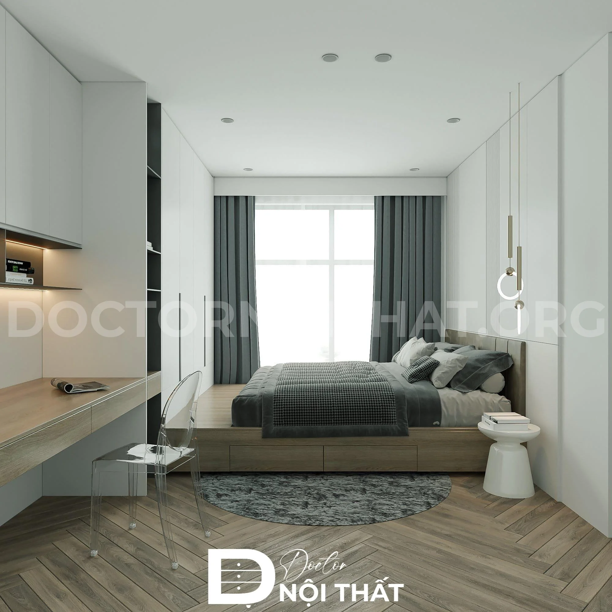 Dự án thiết kế nội thất chung cư Lancaster Núi Trúc - Ảnh 4