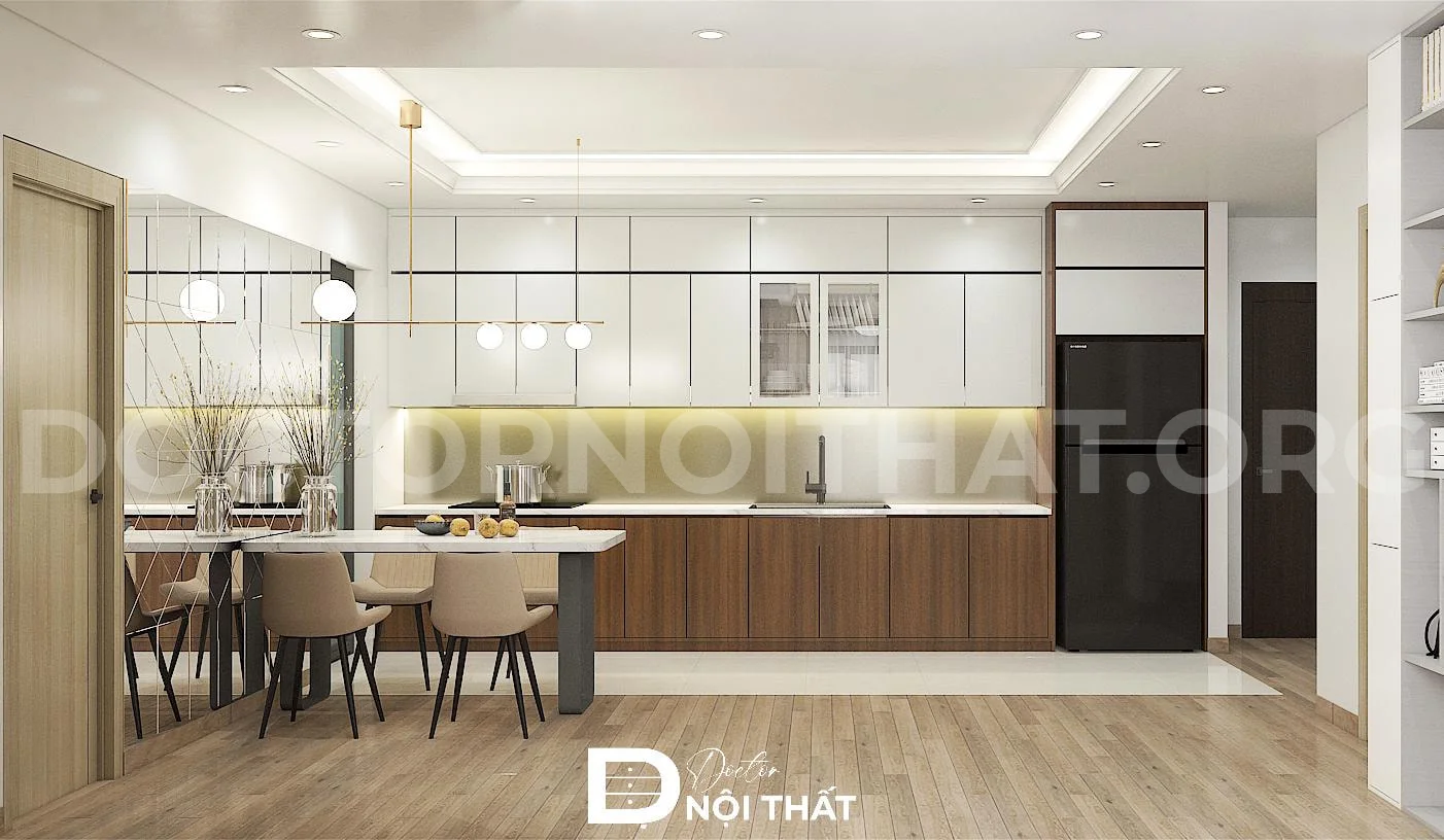 Dự án thiết kế nội thất chung cư Lancaster Núi Trúc - Ảnh 6